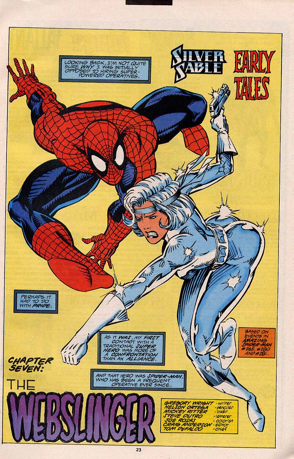 Read online Silver Sable and the Wild Pack comic -  Issue #17 - 19