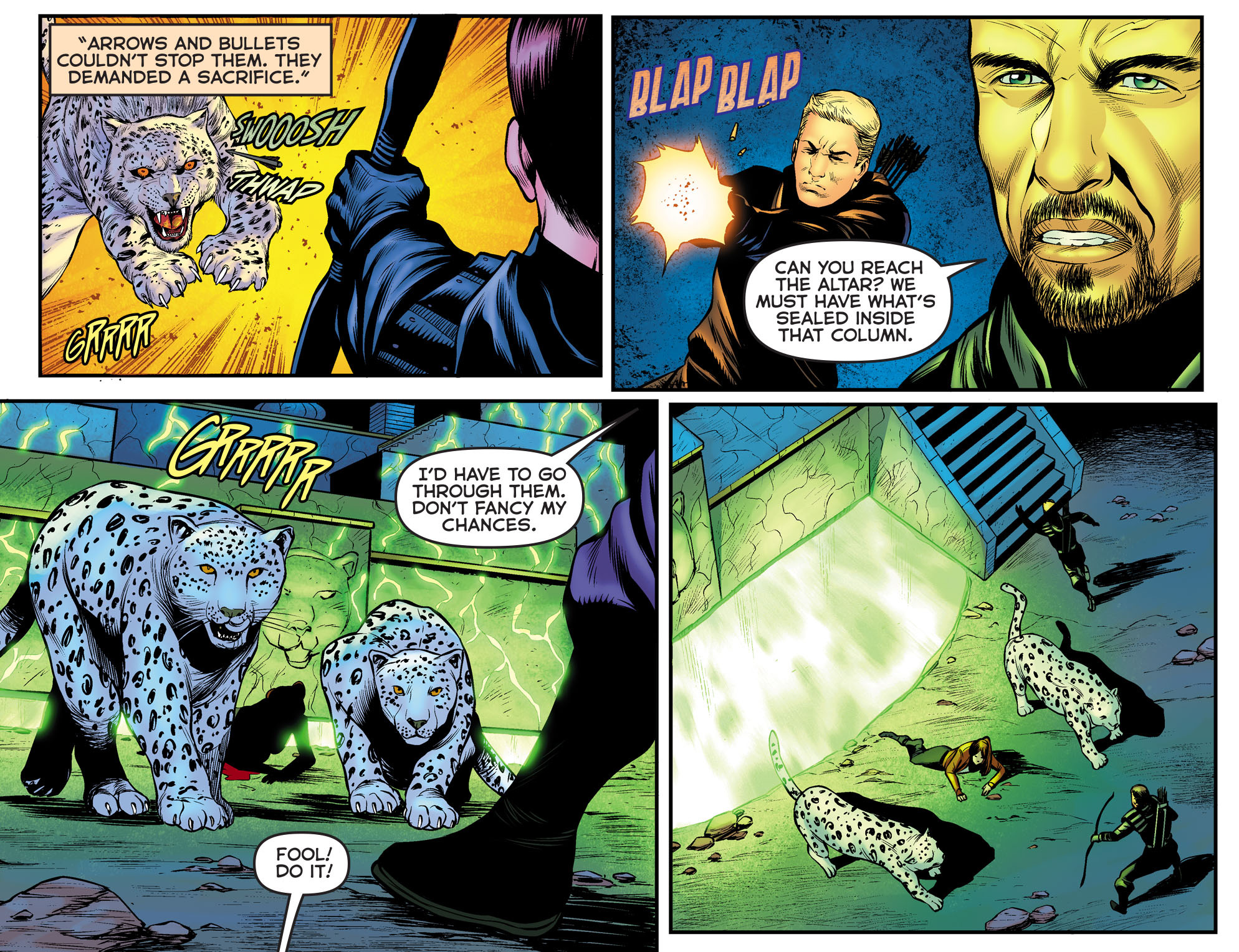 Read online Arrow: The Dark Archer comic -  Issue #9 - 18