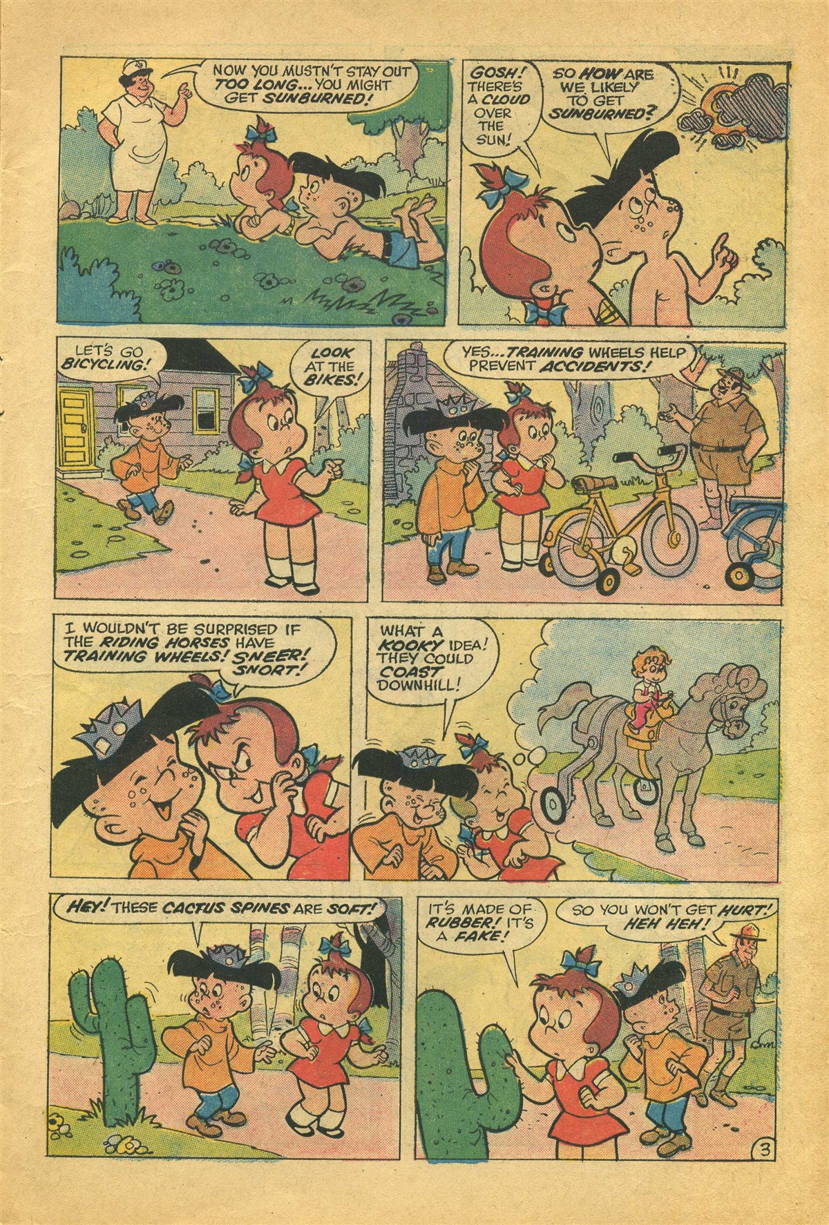 Read online Little Audrey And Melvin comic -  Issue #60 - 7