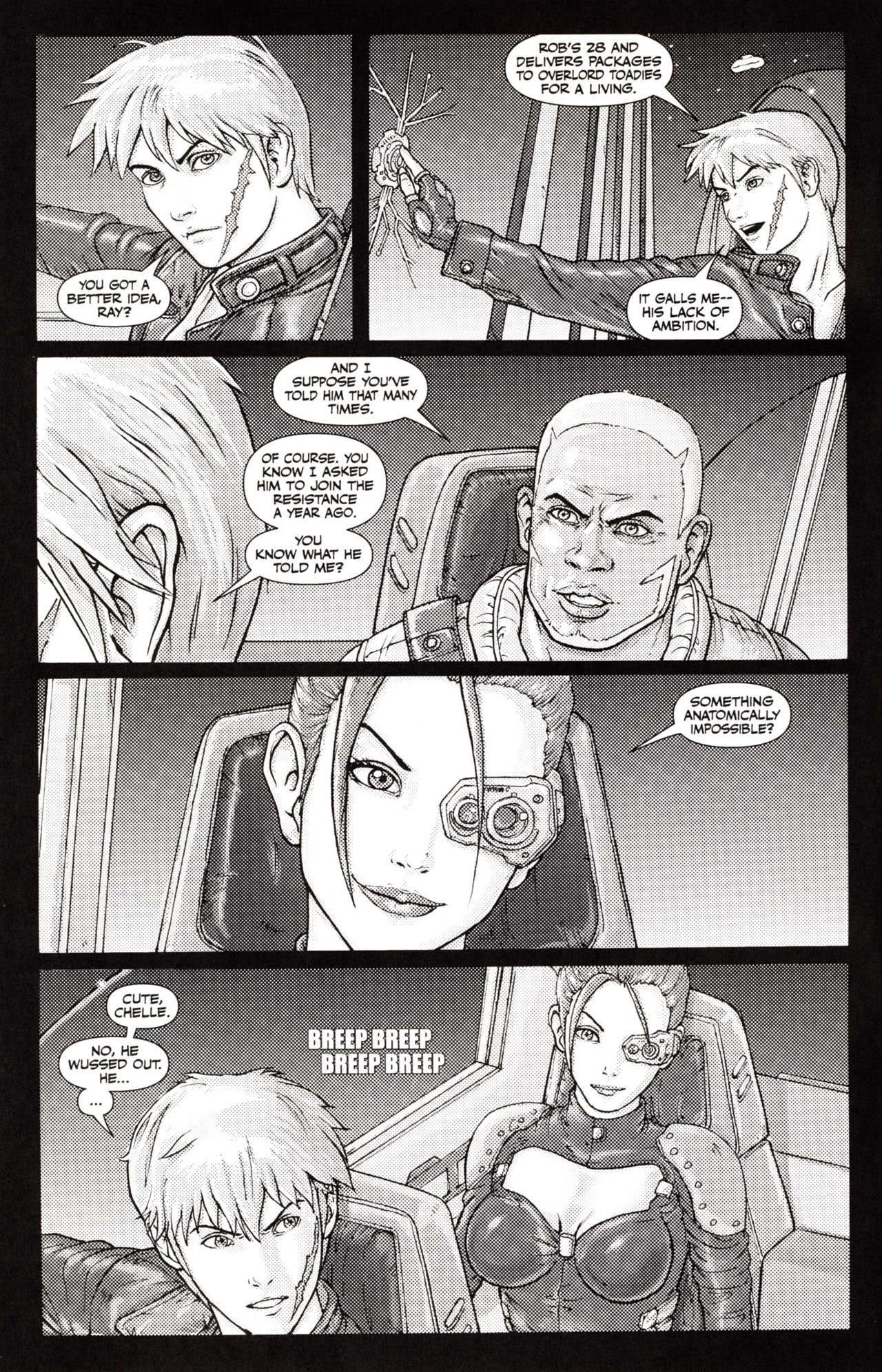 Read online StrongArm comic -  Issue #1 - 4