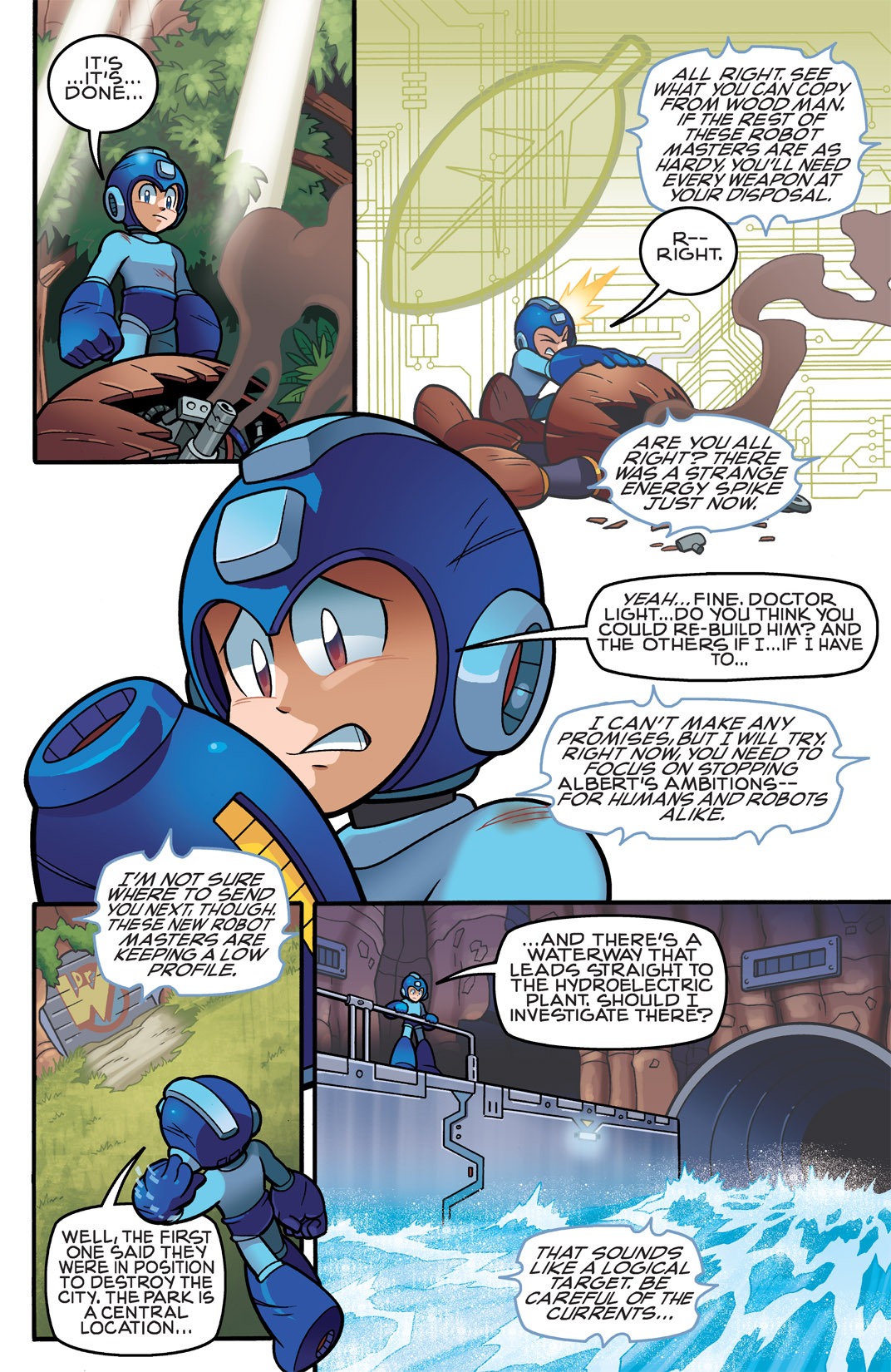 Read online Mega Man comic -  Issue # _TPB 3 - 21