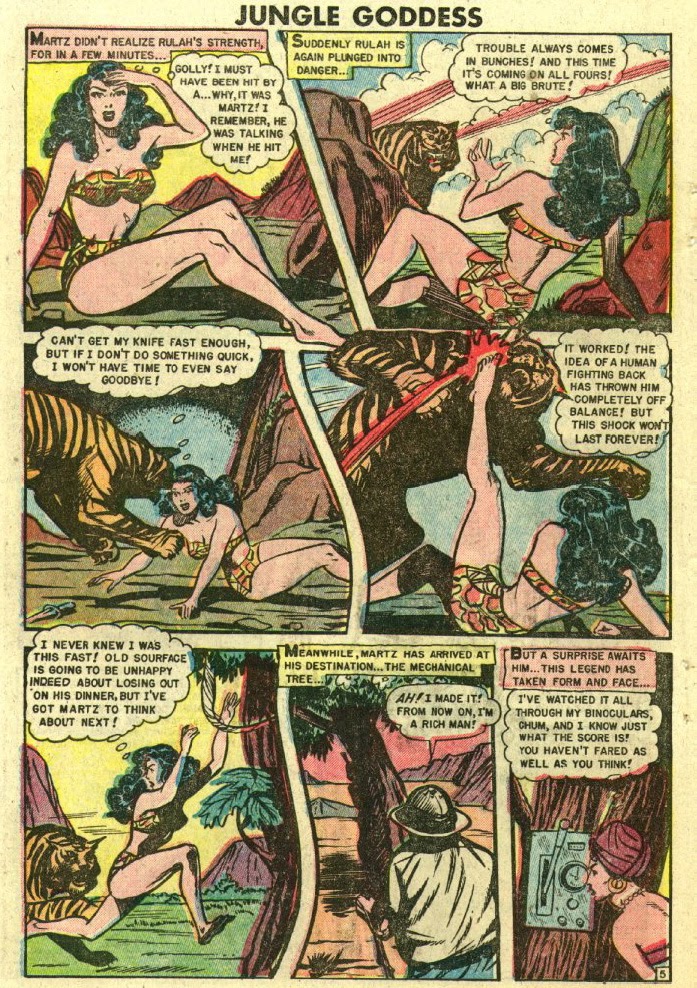 Read online Rulah - Jungle Goddess comic -  Issue #23 - 16