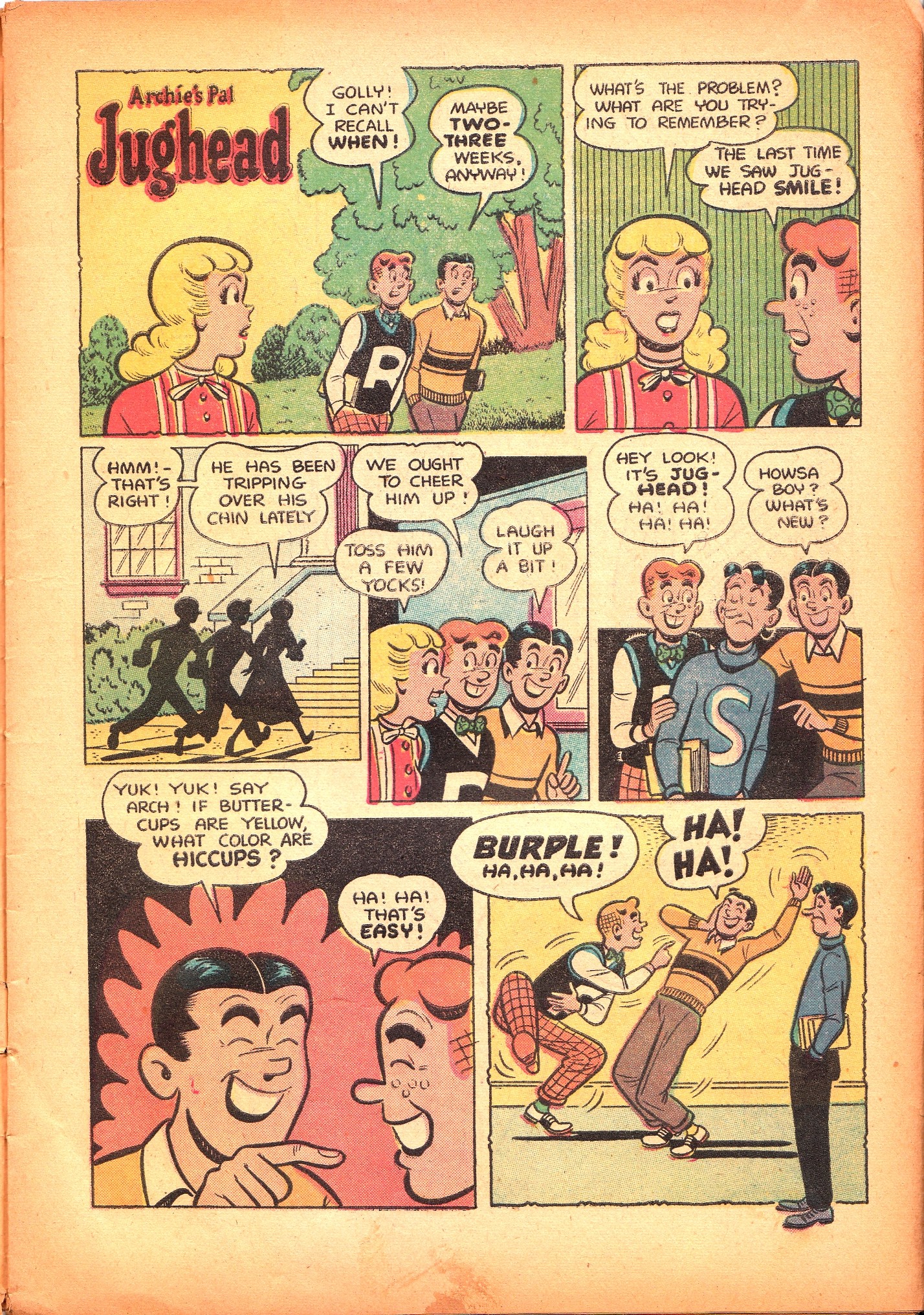 Read online Archie's Pal Jughead comic -  Issue #36 - 9