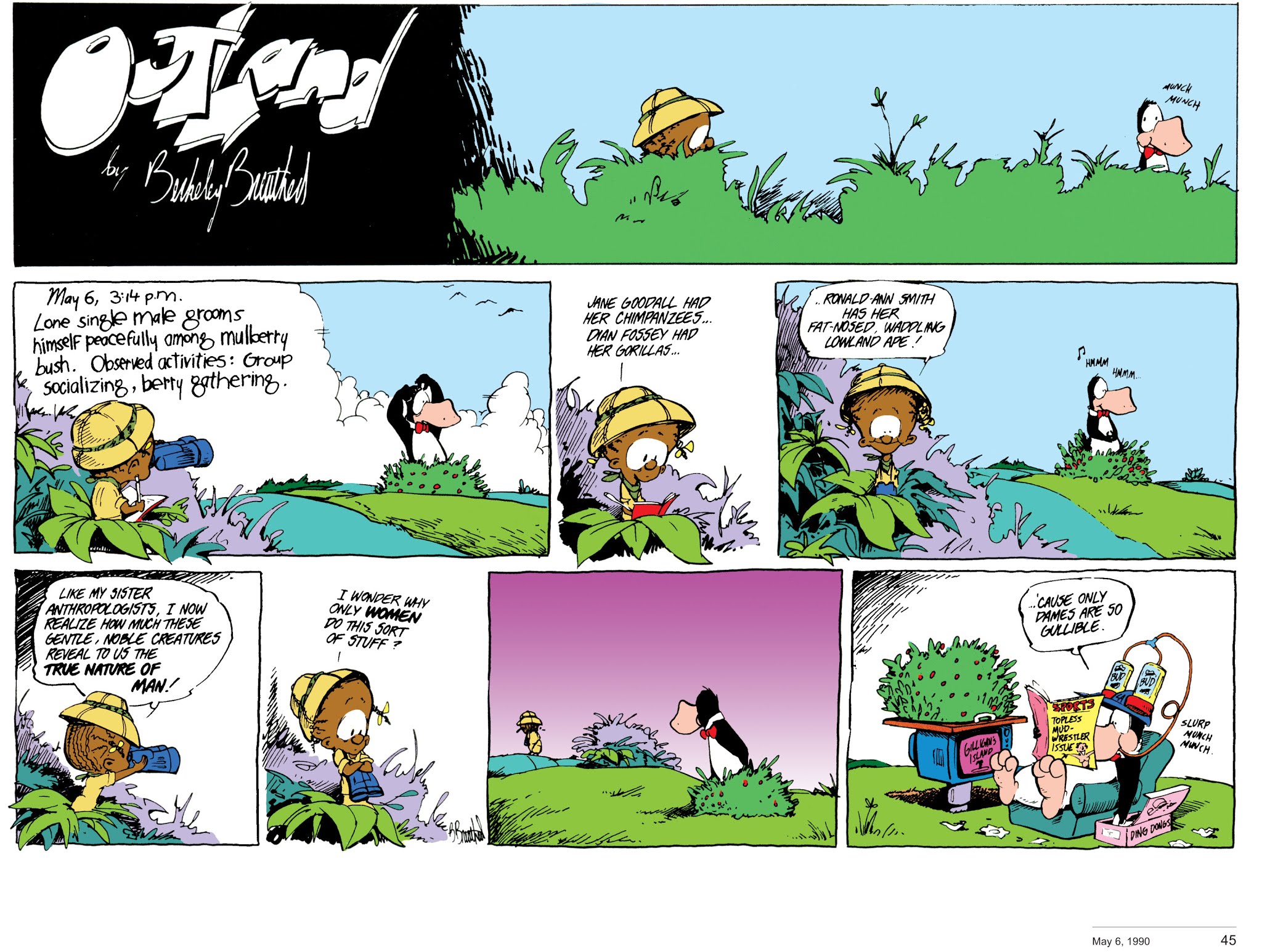 Read online Berkeley Breathed’s Outland comic -  Issue # TPB (Part 1) - 46