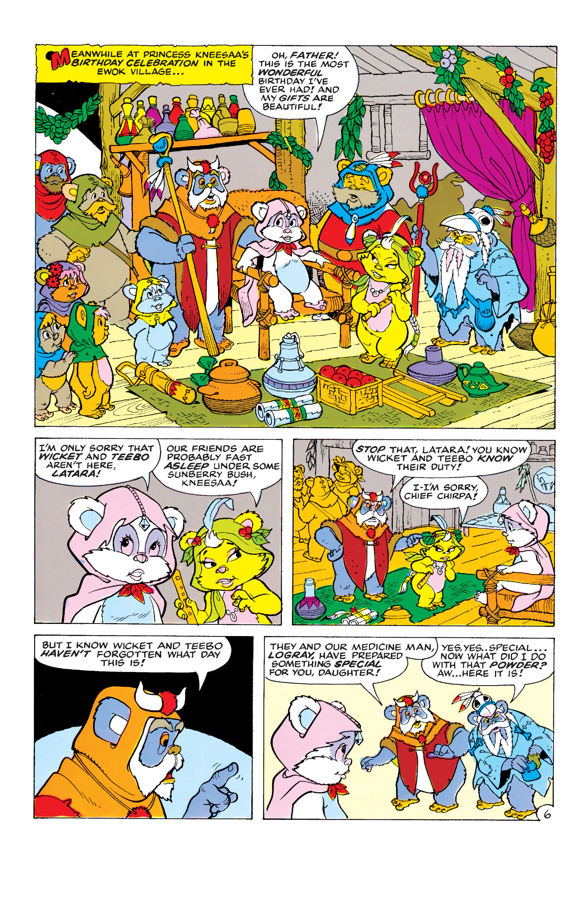 Read online Ewoks comic -  Issue #2 - 7