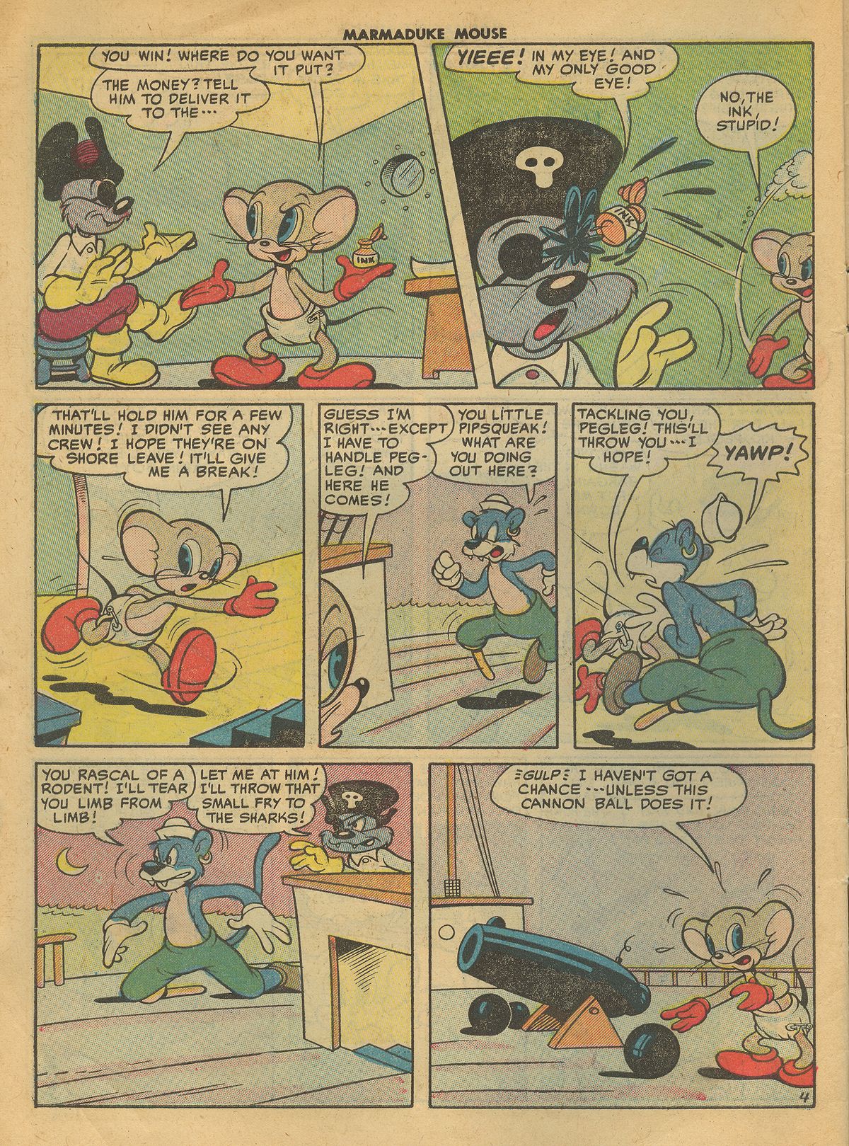 Read online Marmaduke Mouse comic -  Issue #52 - 6