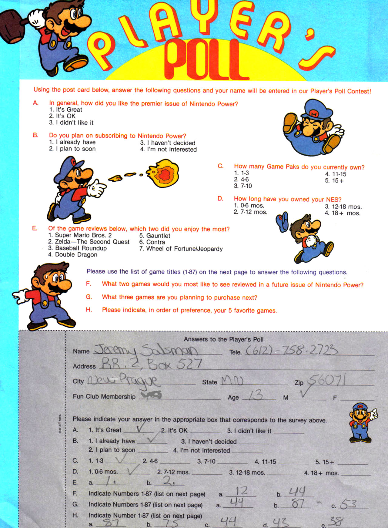 Read online Nintendo Power comic -  Issue #1 - 93