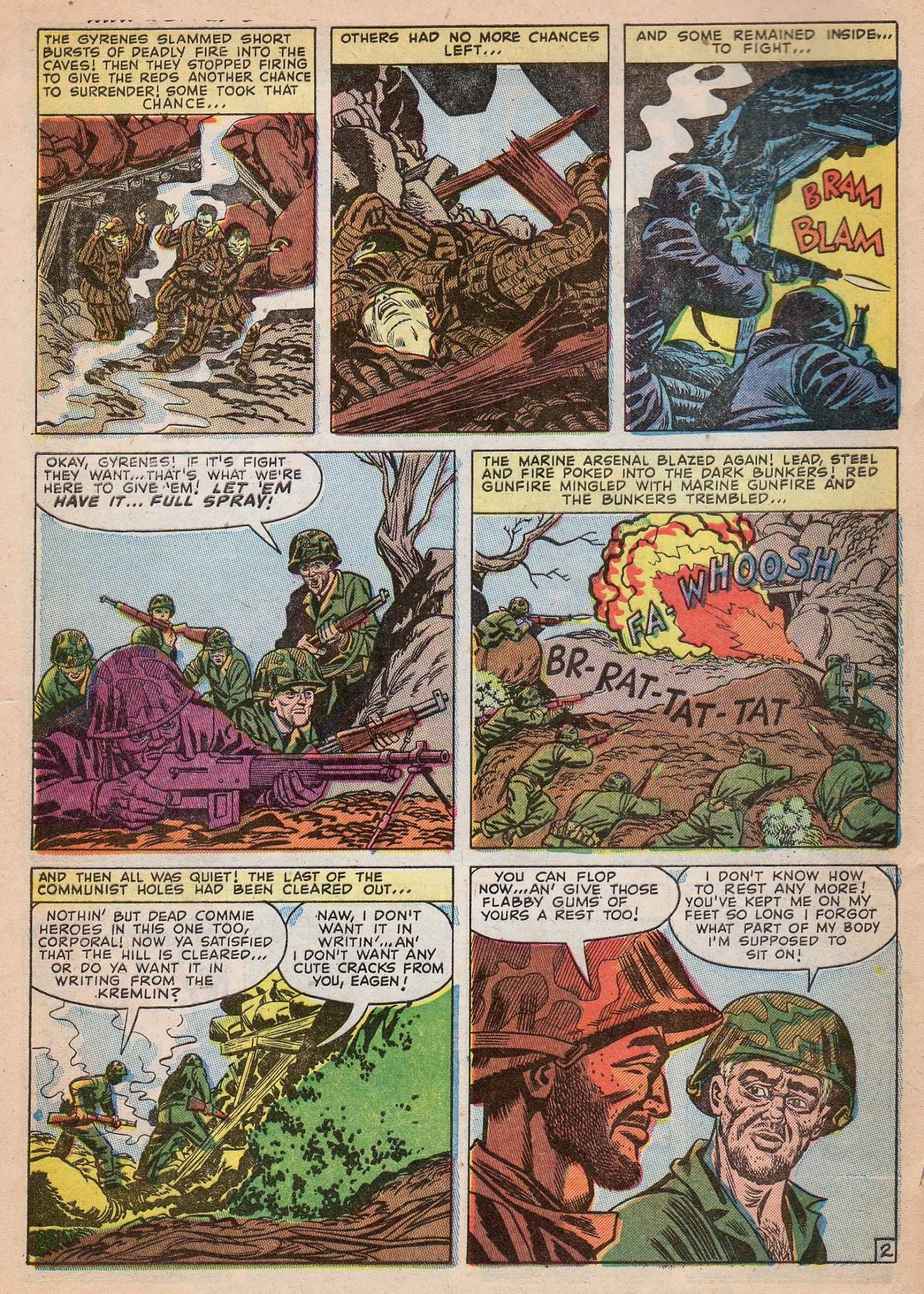 Read online War Action comic -  Issue #6 - 4