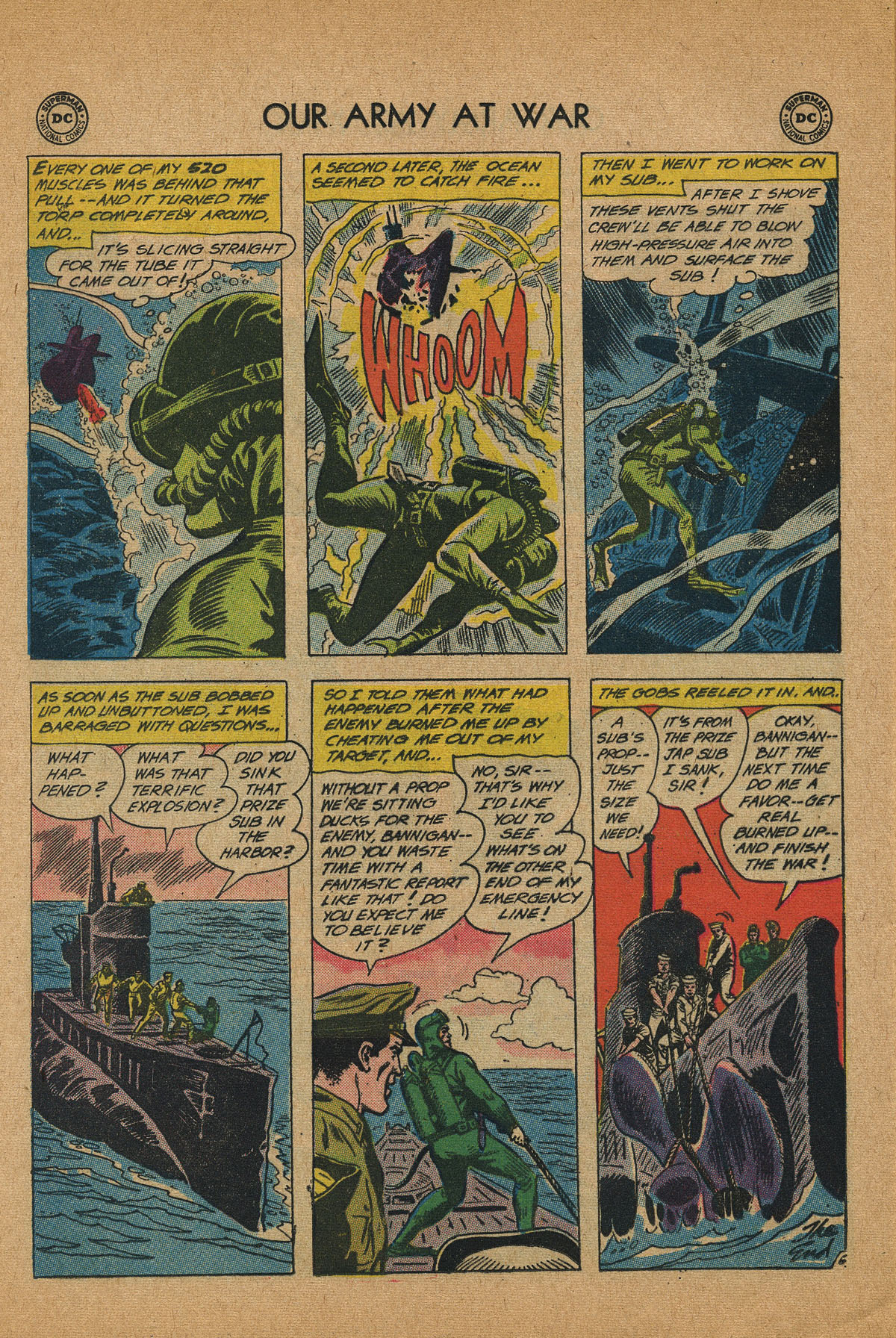 Read online Our Army at War (1952) comic -  Issue #102 - 32
