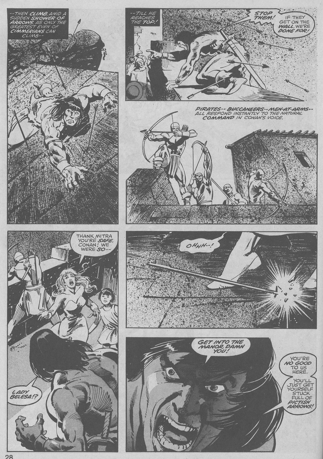 Read online The Savage Sword Of Conan comic -  Issue #48 - 28