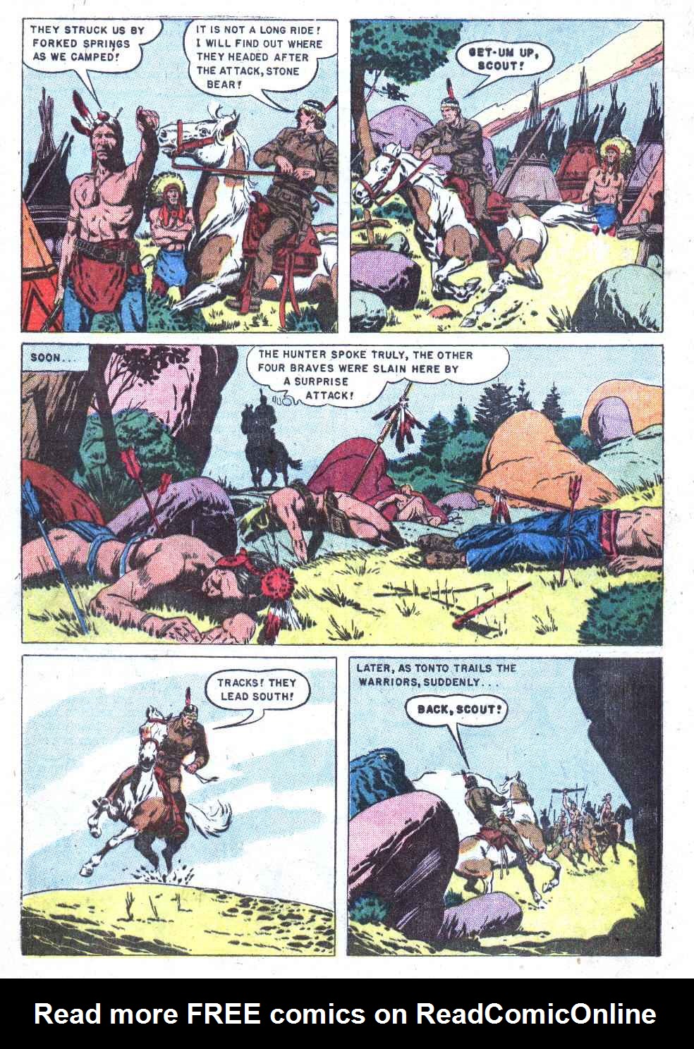 Read online Lone Ranger's Companion Tonto comic -  Issue #9 - 4