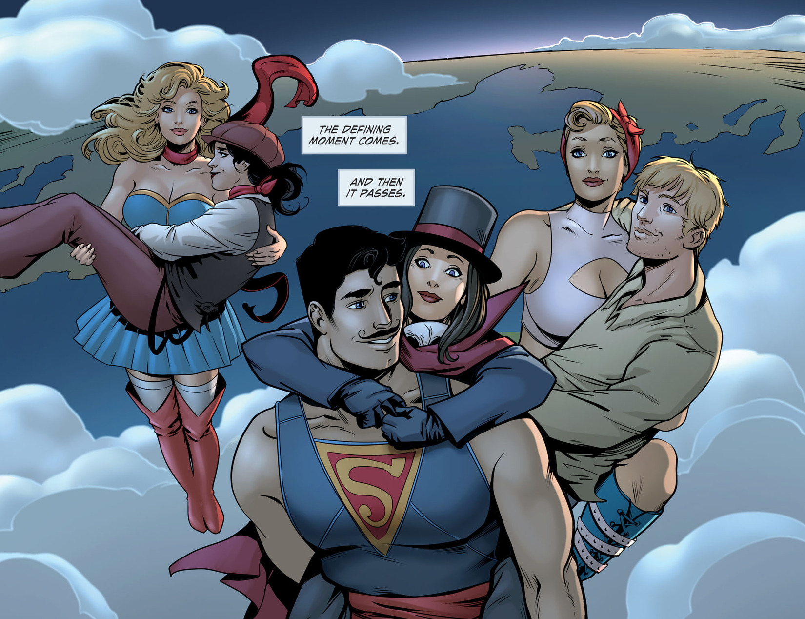Read online DC Comics: Bombshells comic -  Issue #87 - 21