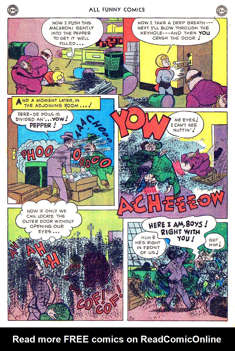 Read online All Funny Comics comic -  Issue #8 - 48