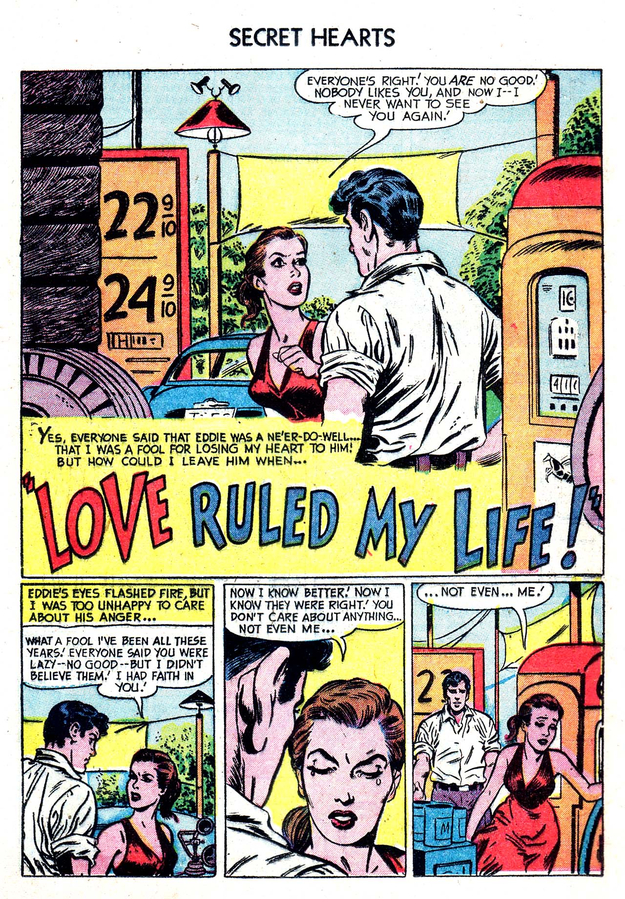 Read online Secret Hearts comic -  Issue #20 - 17