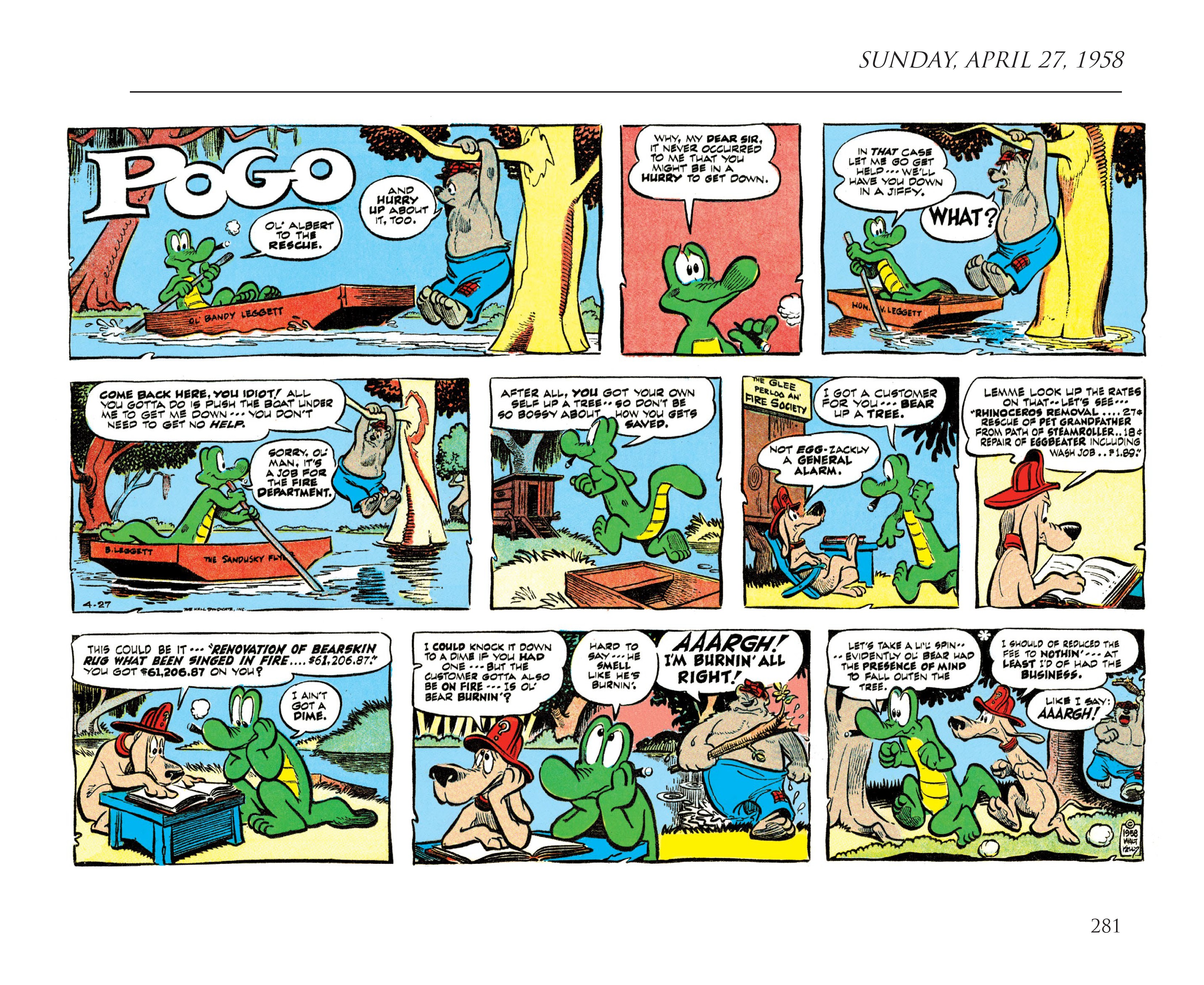 Read online Pogo by Walt Kelly: The Complete Syndicated Comic Strips comic -  Issue # TPB 5 (Part 3) - 90
