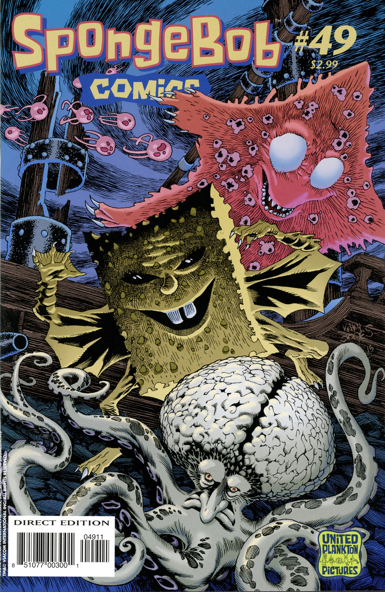 Read online SpongeBob Comics comic -  Issue #49 - 1