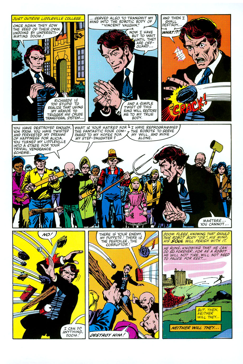 Read online Fantastic Four Visionaries: John Byrne comic -  Issue # TPB 1 - 132
