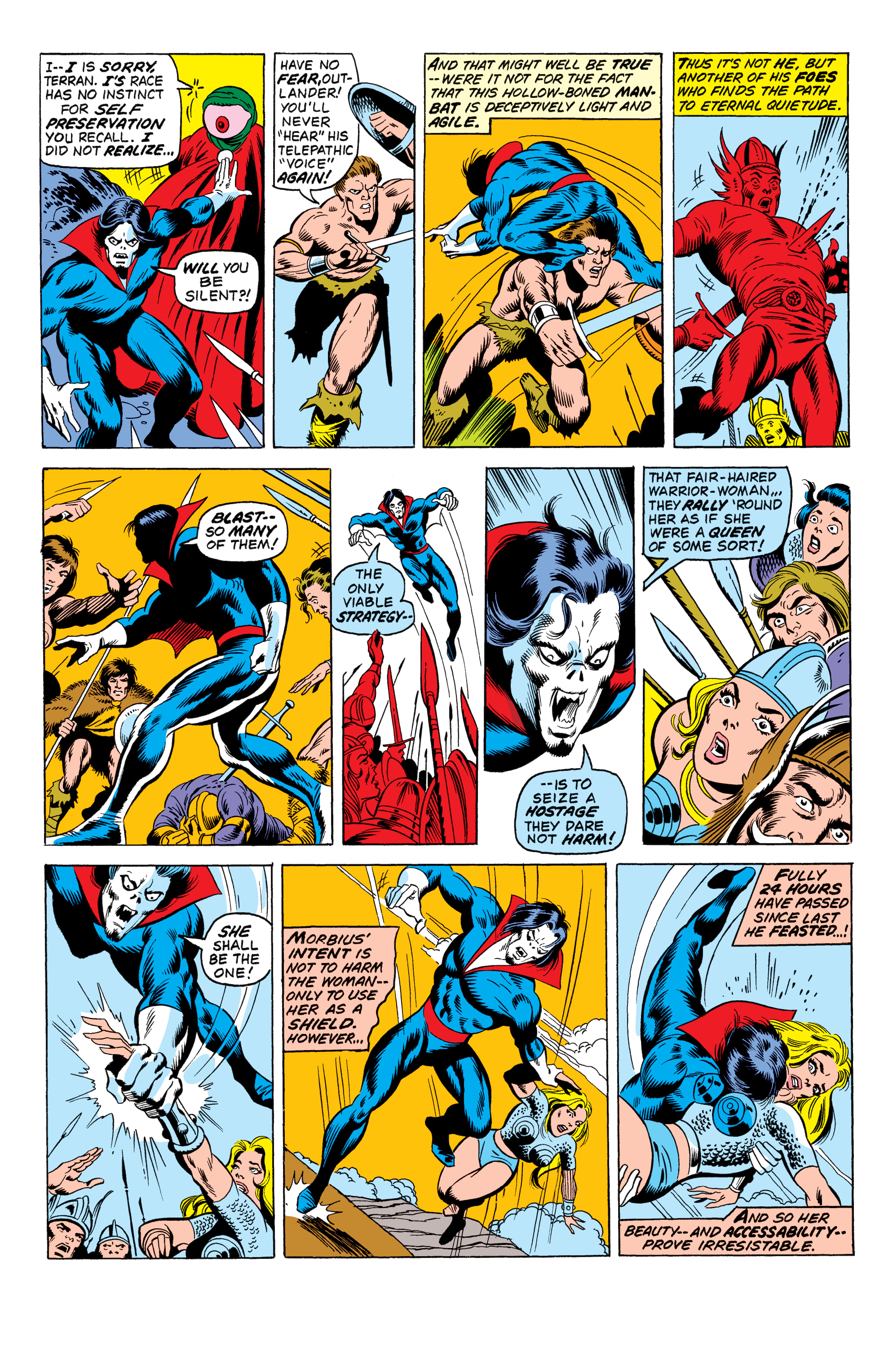 Read online Morbius Epic Collection comic -  Issue # The Living Vampire (Part 3) - 12