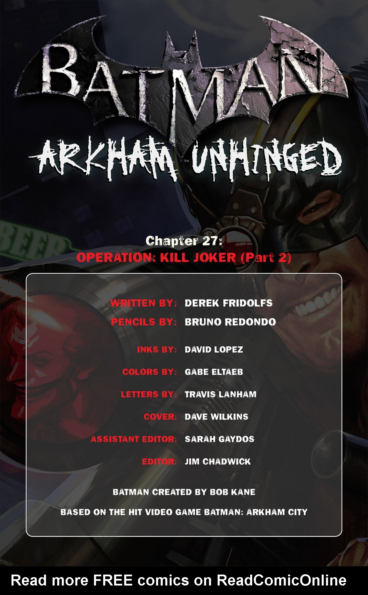 Read online Batman: Arkham Unhinged (2011) comic -  Issue #27 - 2