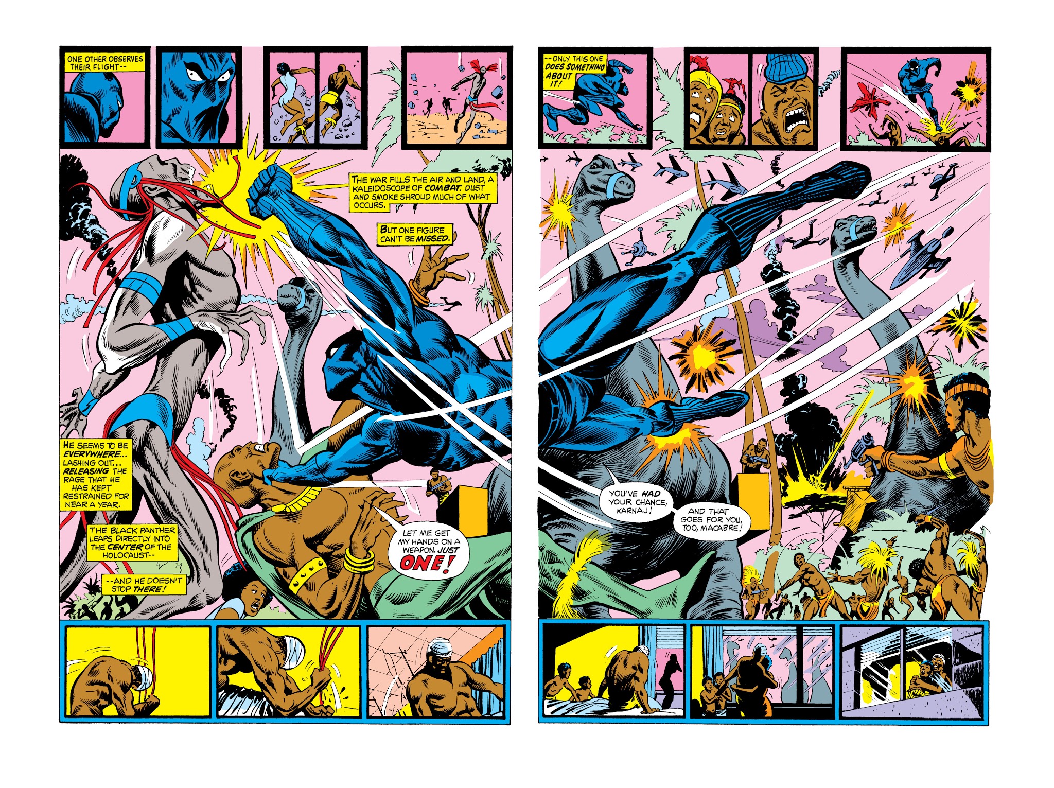 Read online Marvel Masterworks: The Black Panther comic -  Issue # TPB 1 - 202