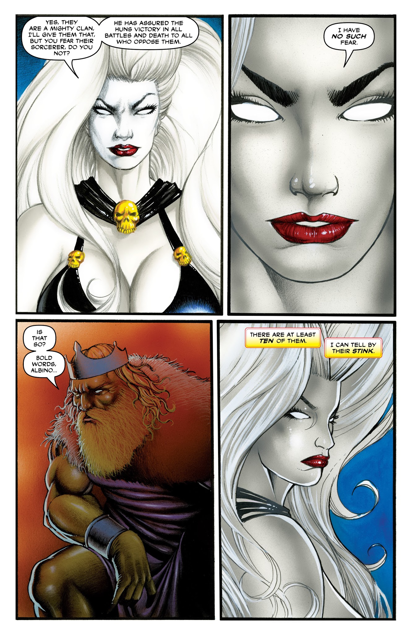 Read online Lady Death: Apocalypse comic -  Issue #0 - 6