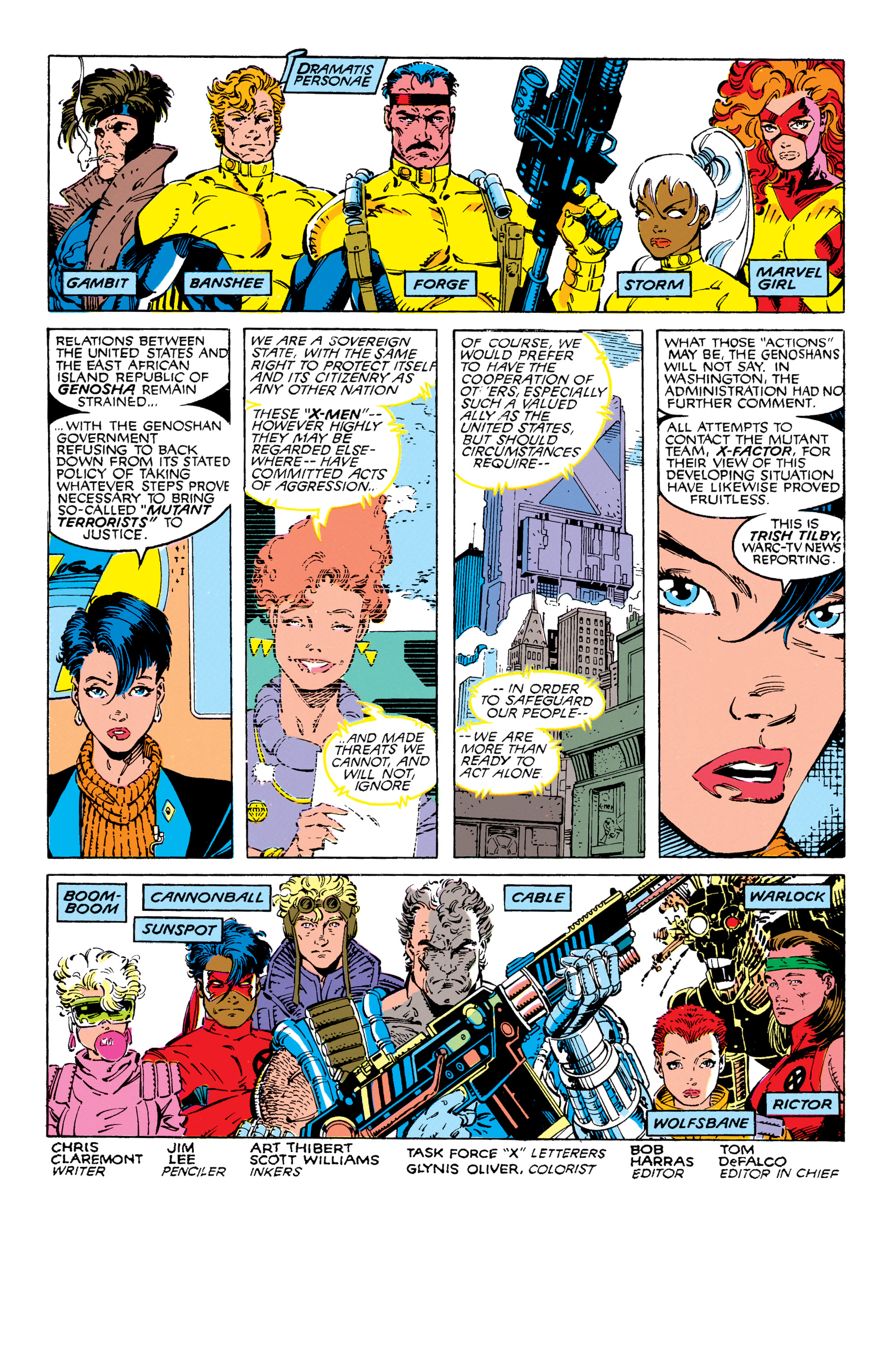 Read online X-Men Milestones: X-Tinction Agenda comic -  Issue # TPB (Part 1) - 100