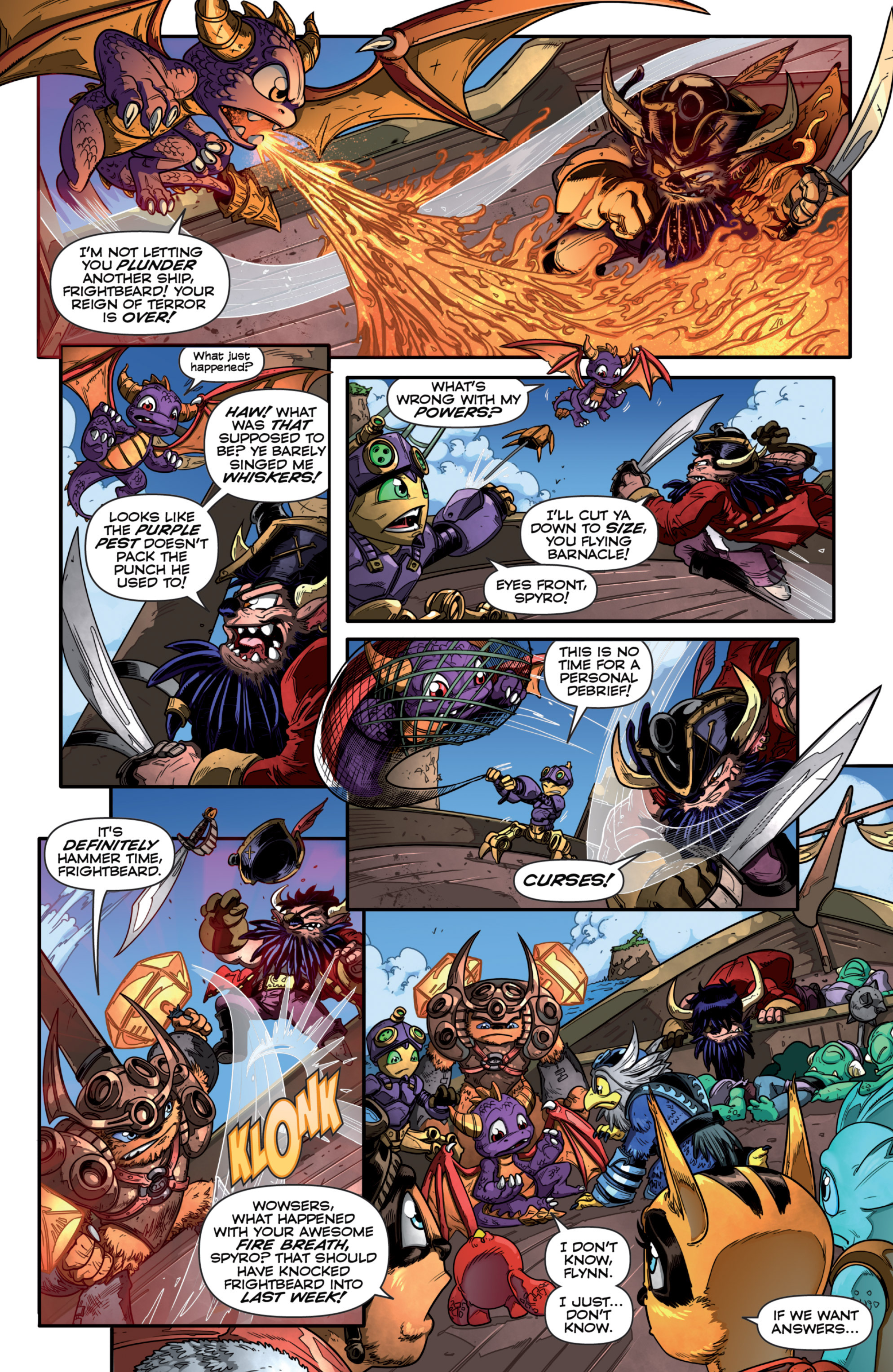 Read online Skylanders comic -  Issue #7 - 7