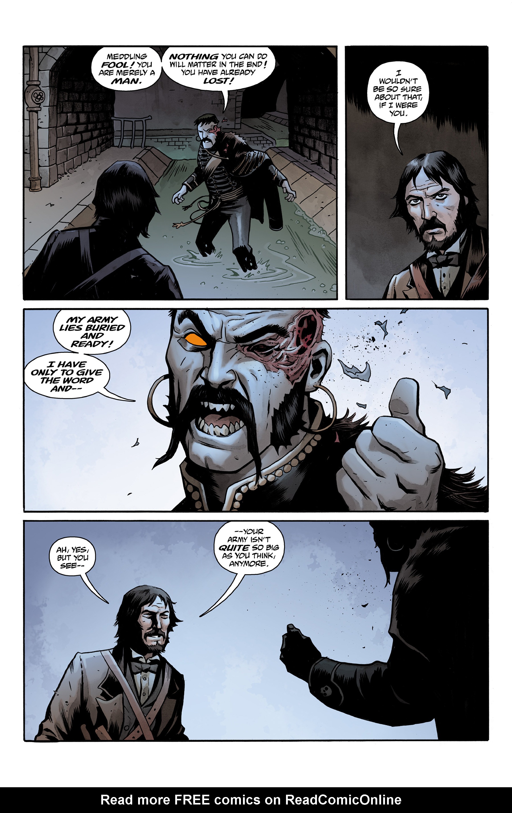 Read online Witchfinder: City of the Dead comic -  Issue #5 - 12