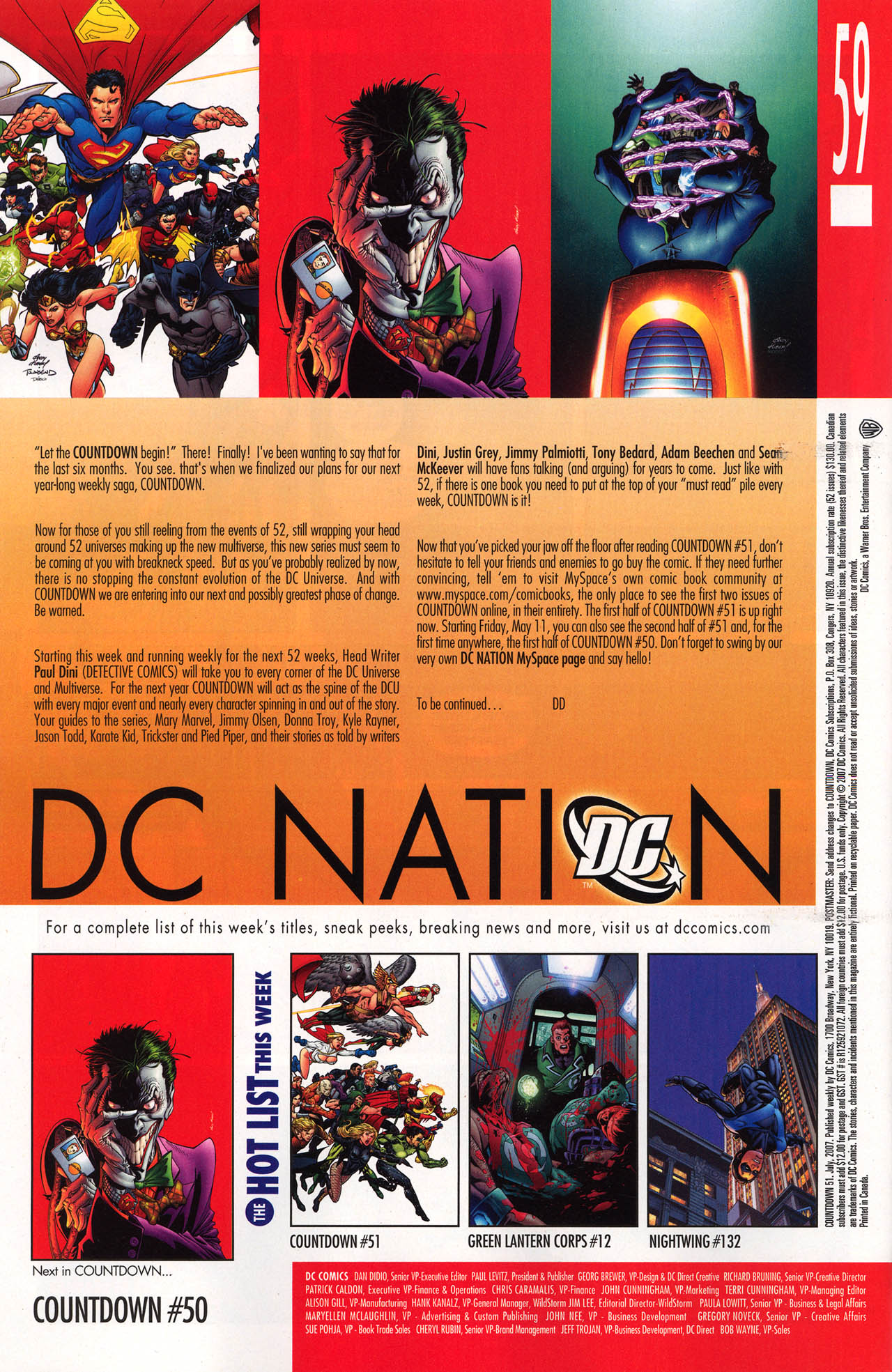 Read online Countdown (2007) comic -  Issue #51 - 36