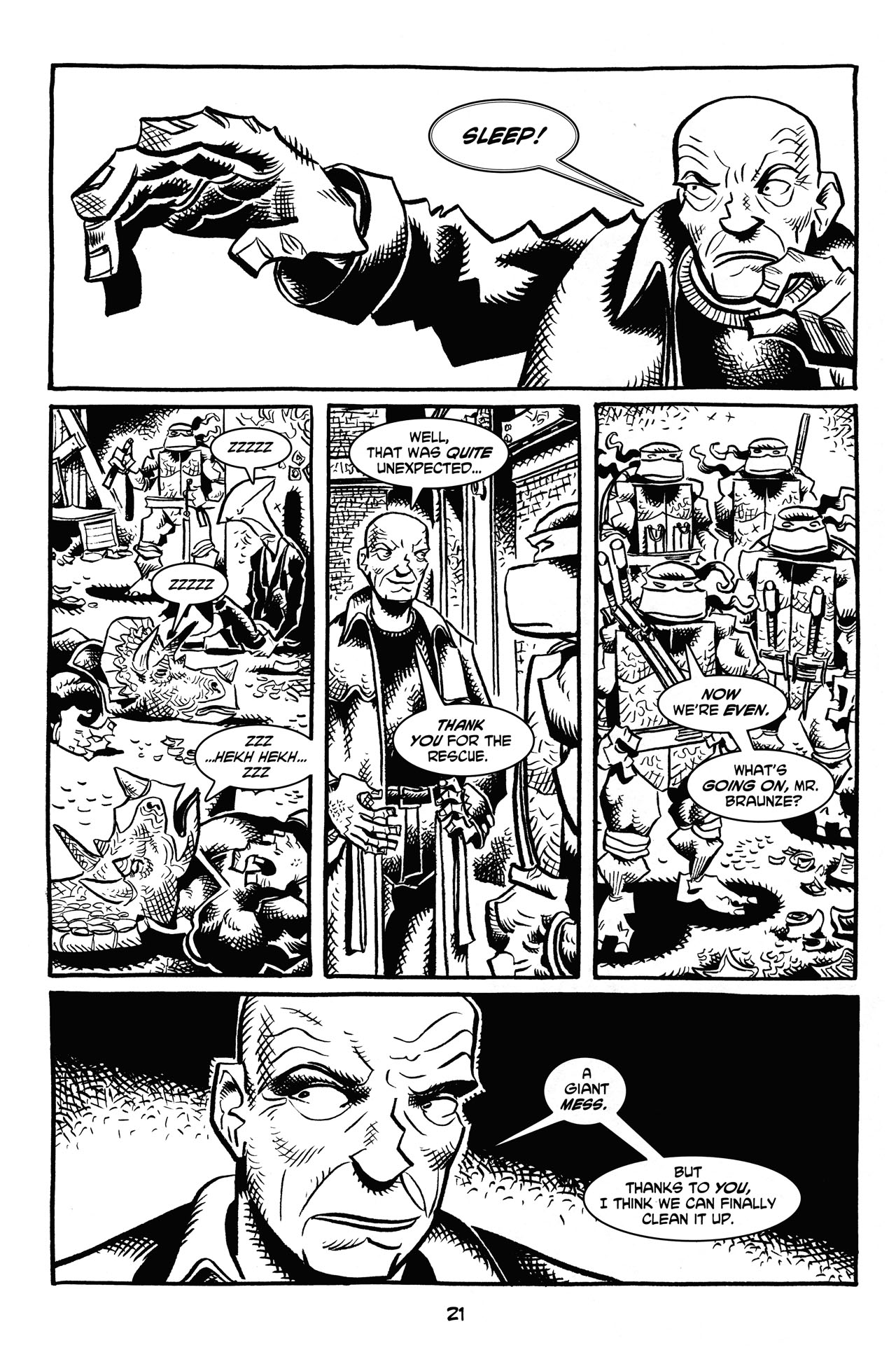 Read online Tales of the TMNT comic -  Issue #49 - 25