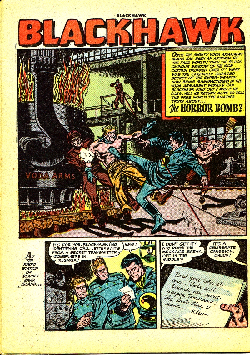Read online Blackhawk (1957) comic -  Issue #52 - 26