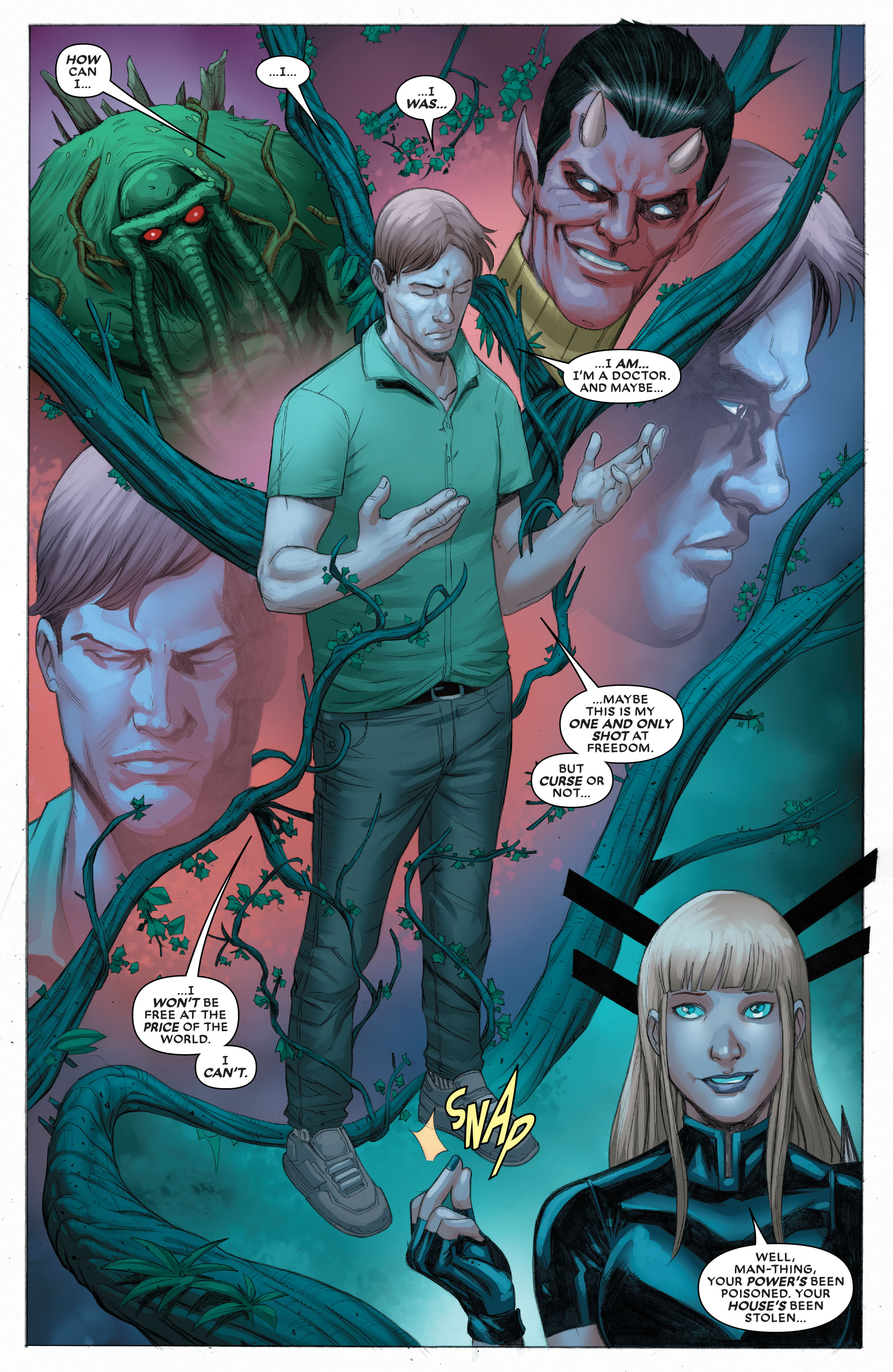Read online Curse Of The Man-Thing comic -  Issue # X-Men - 15