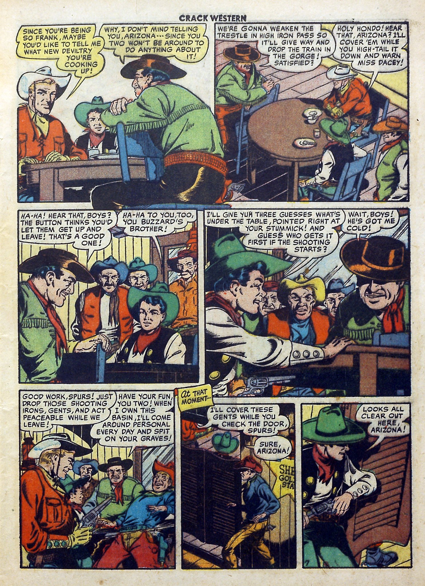 Read online Crack Western comic -  Issue #71 - 9