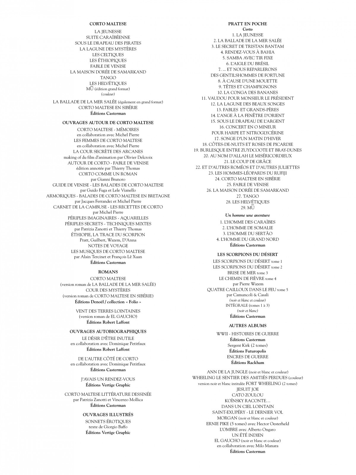 Read online Corto Maltese comic -  Issue # TPB 5 - 86