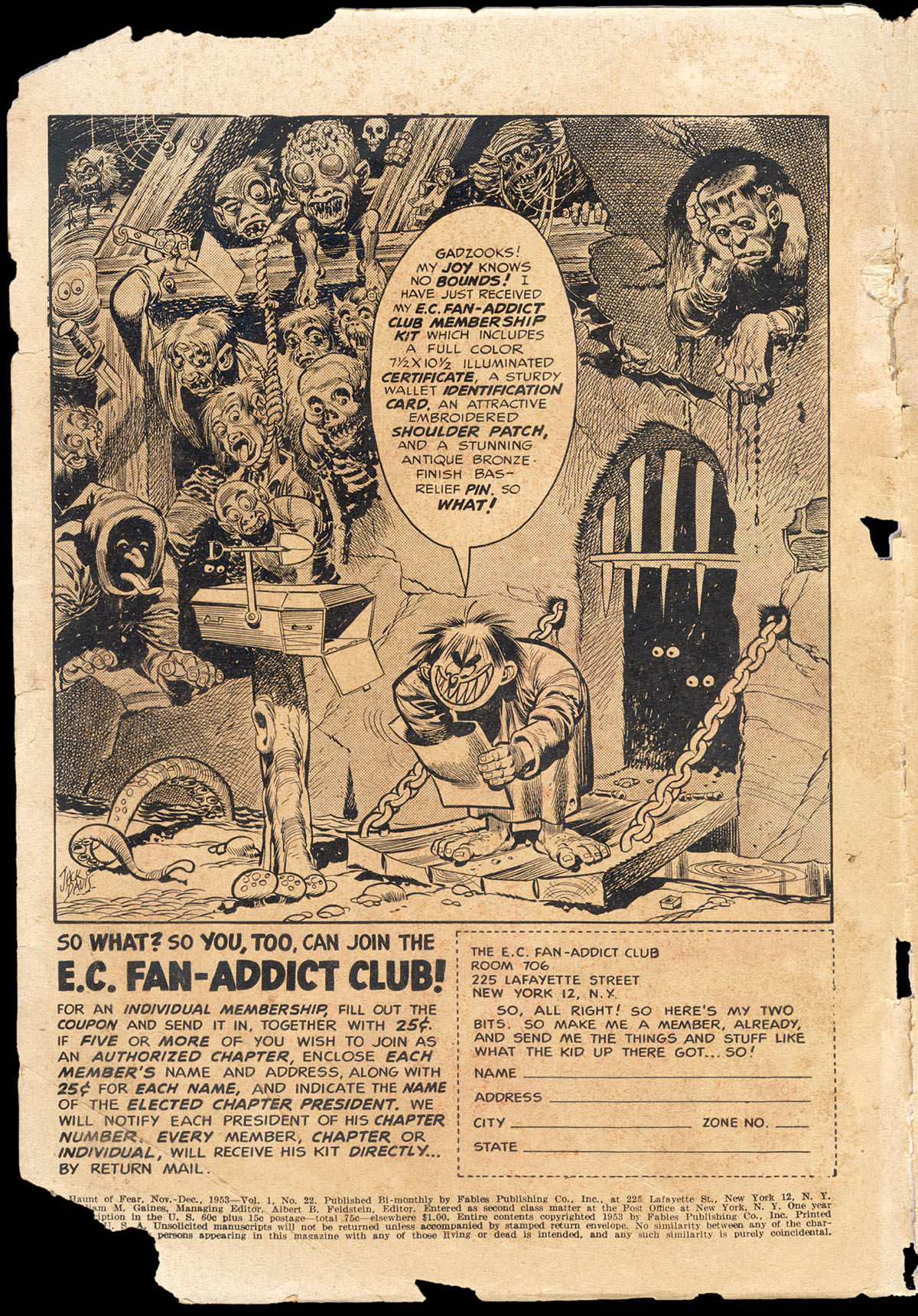 Read online Haunt of Fear comic -  Issue #22 - 2