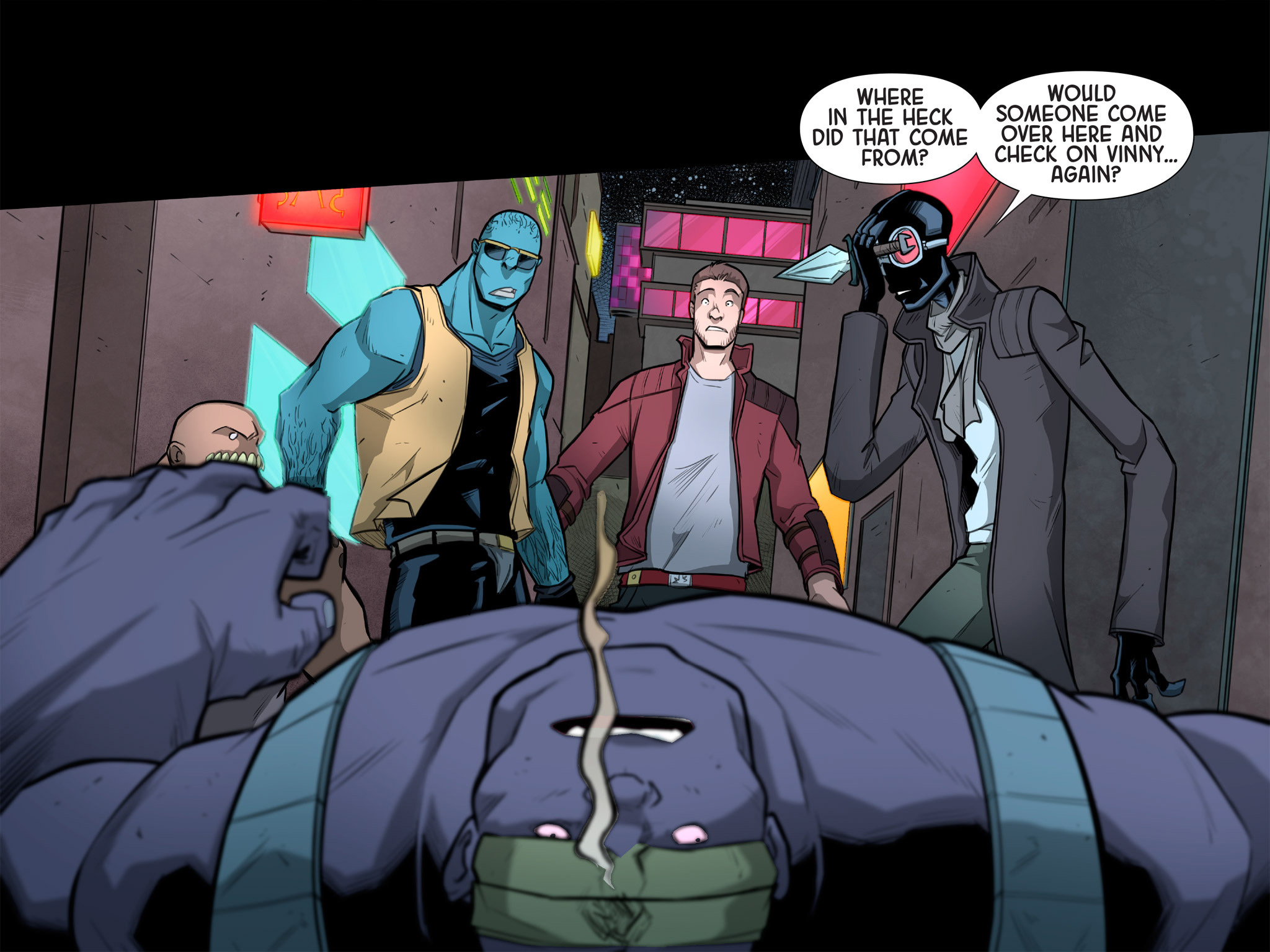 Read online Guardians of the Galaxy: Awesome Mix Infinite Comic comic -  Issue #9 - 7