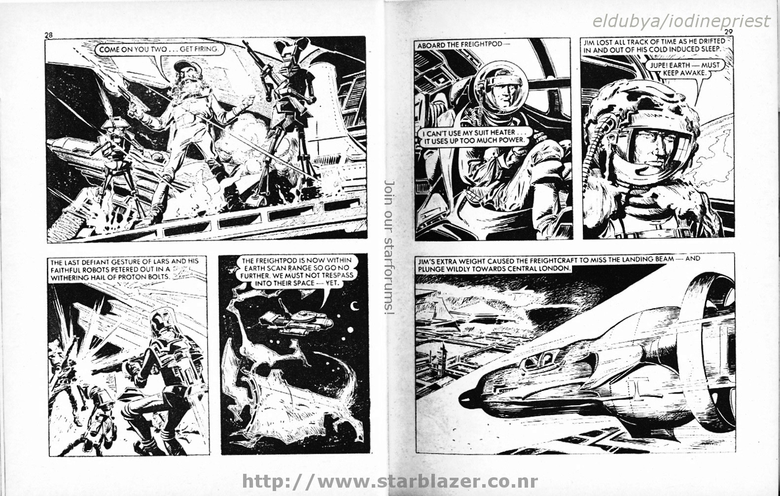Read online Starblazer comic -  Issue #91 - 16