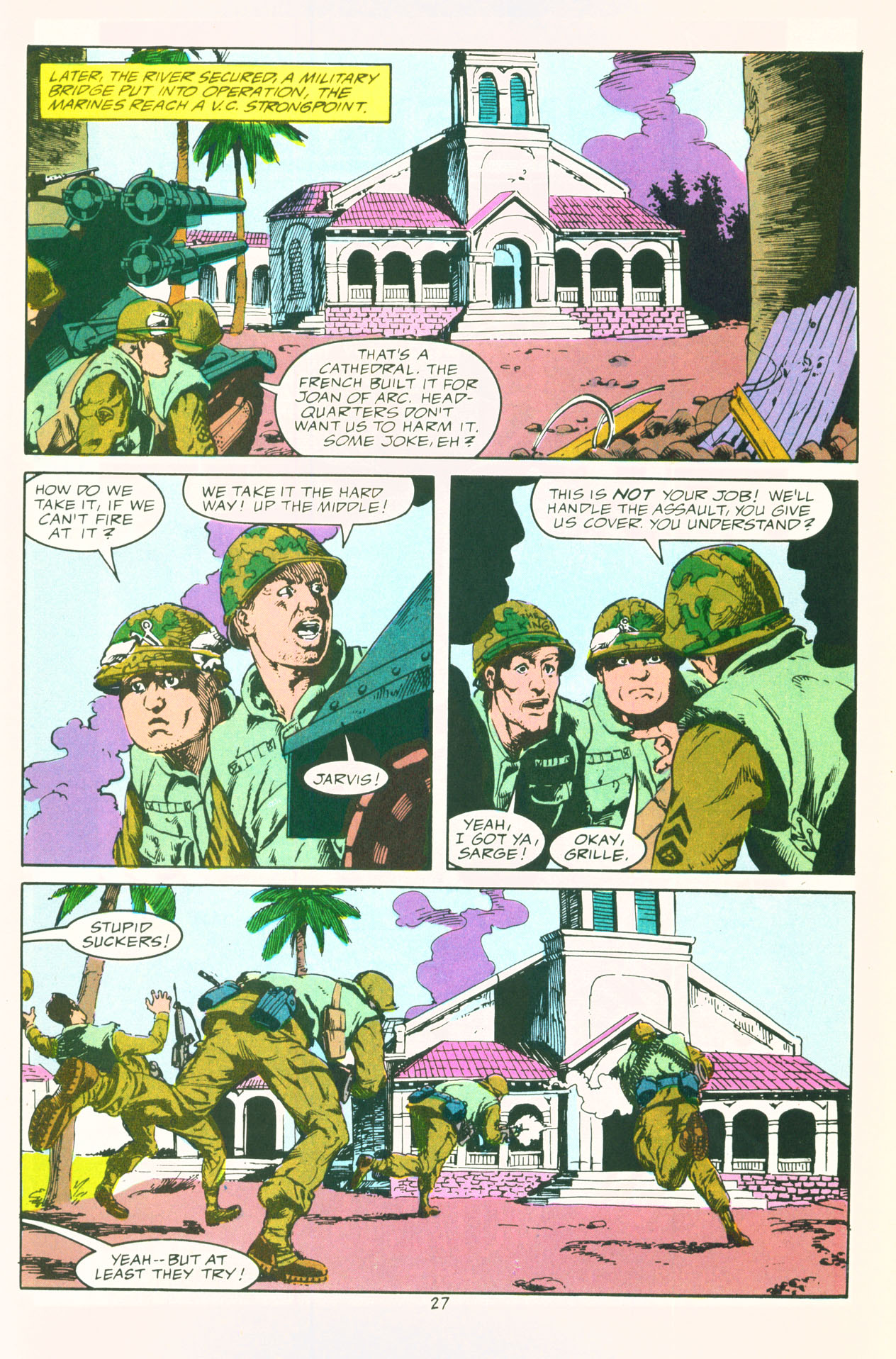 Read online The 'Nam comic -  Issue #25 - 21