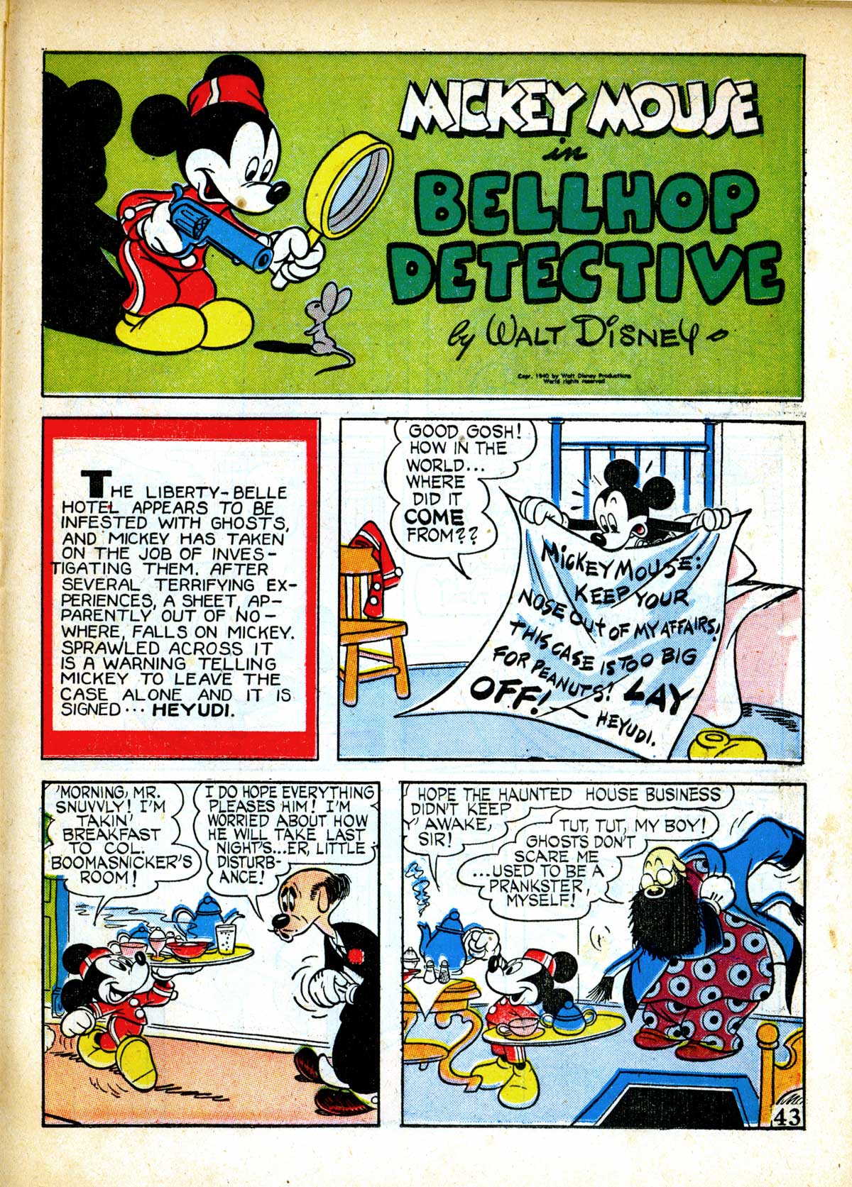 Read online Walt Disney's Comics and Stories comic -  Issue #32 - 45