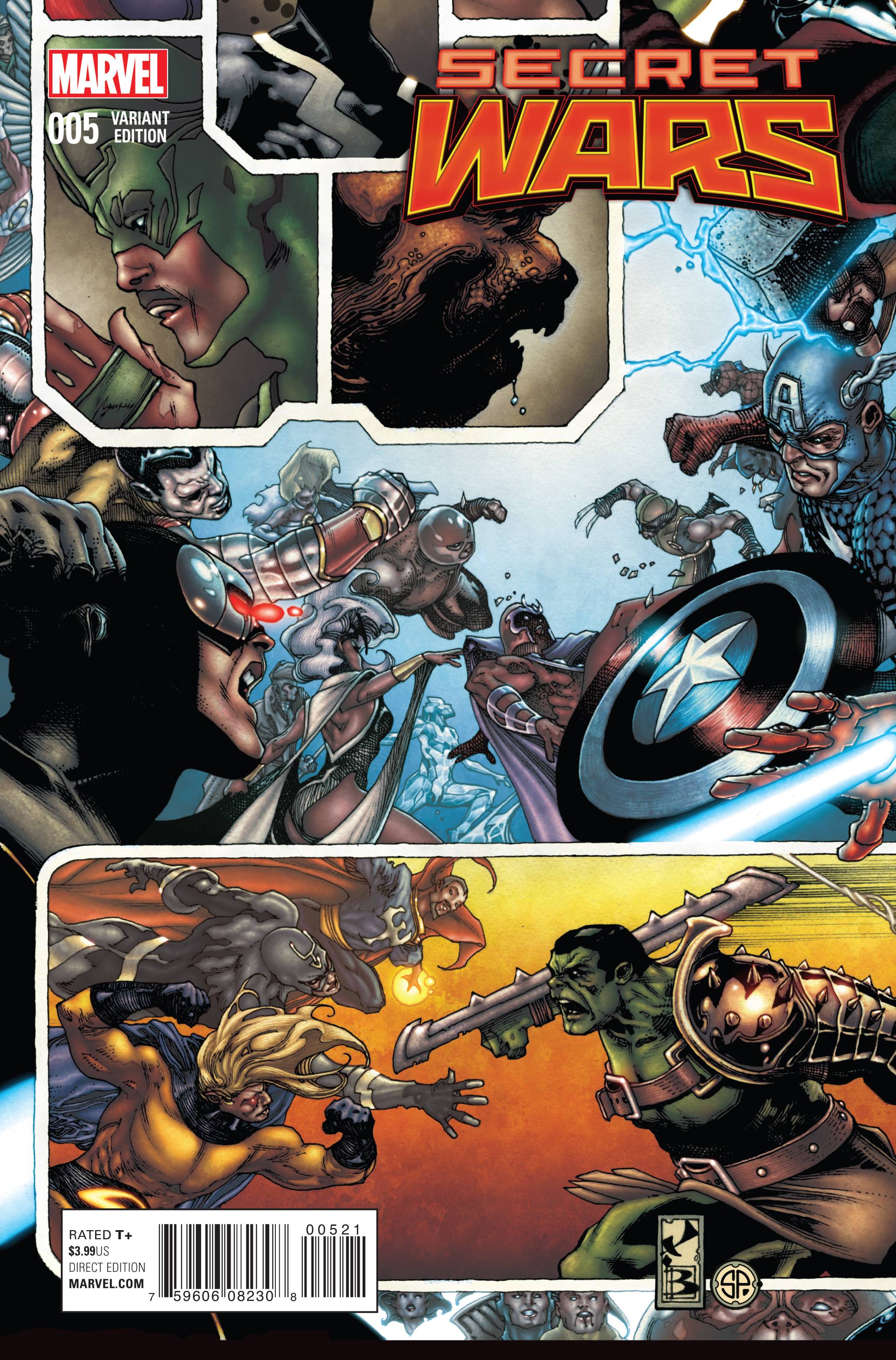 Read online Secret Wars comic -  Issue #5 - 4