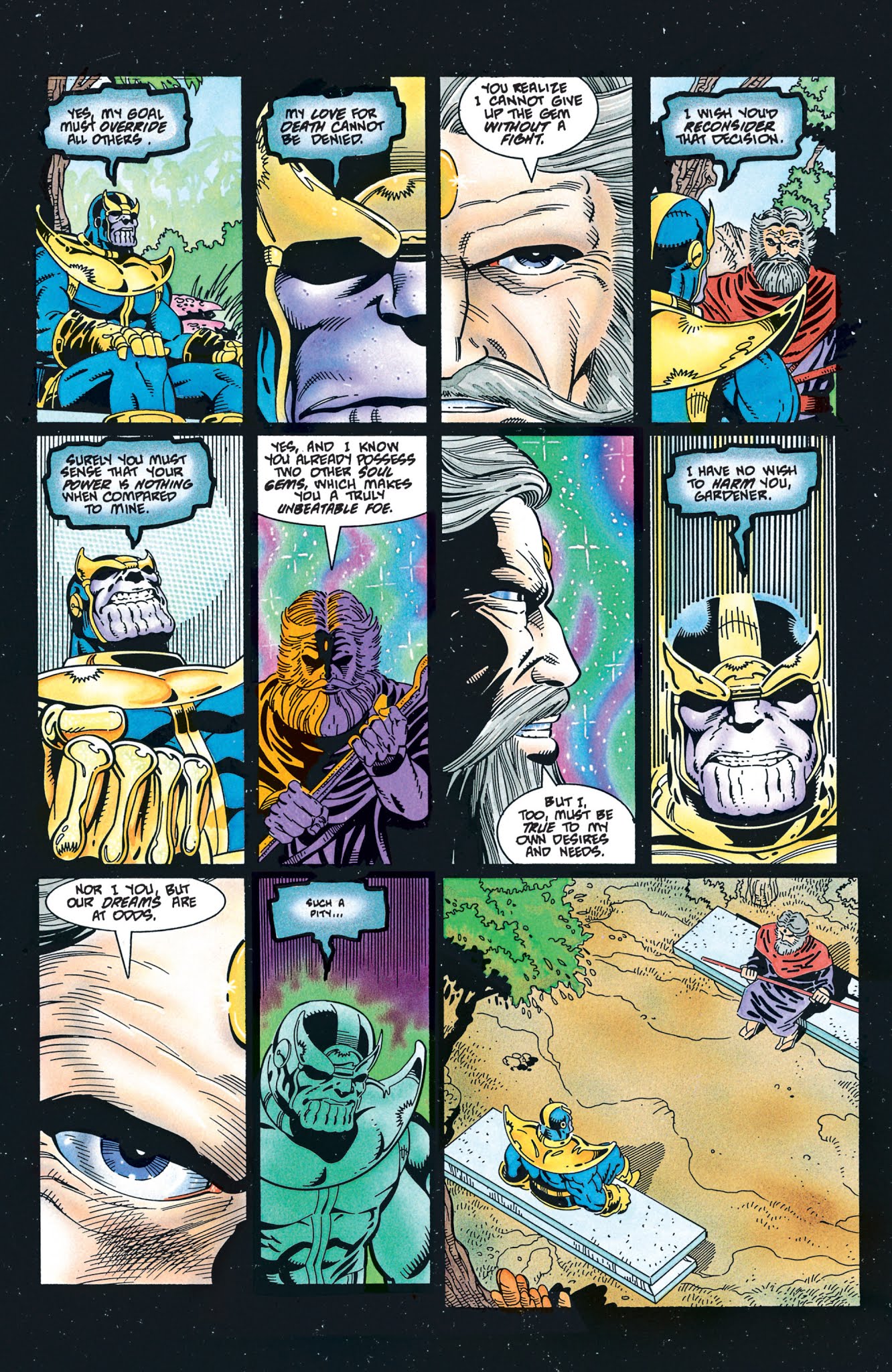 Read online Silver Surfer (1987) comic -  Issue # _TPB Silver Surfer - Rebirth of Thanos (Part 2) - 52