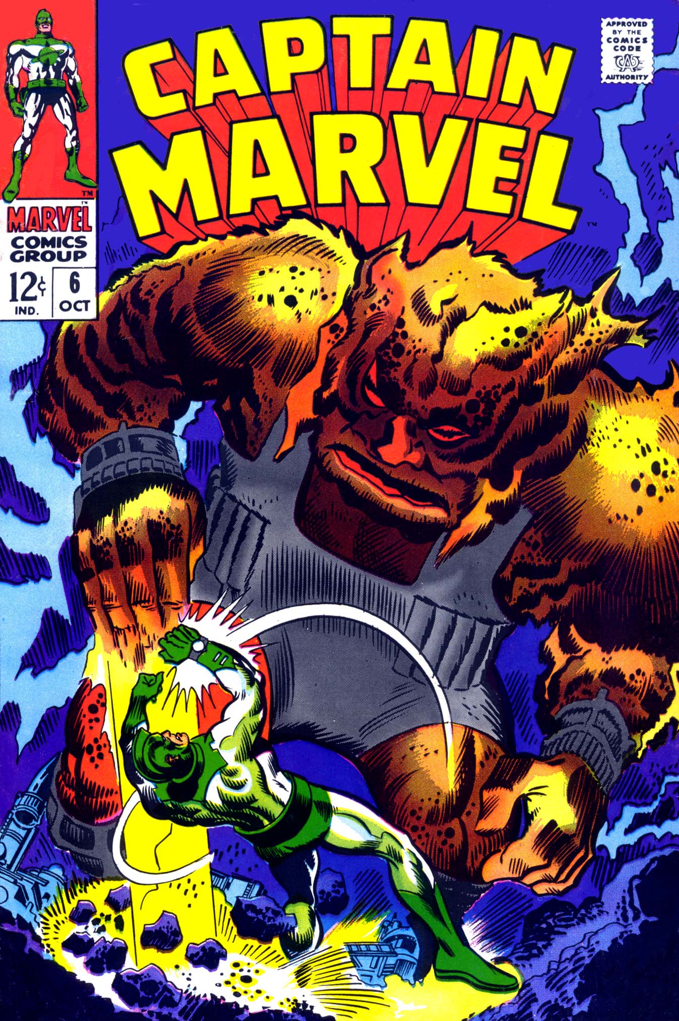 Captain Marvel (1968) Issue #6 #6 - English 1