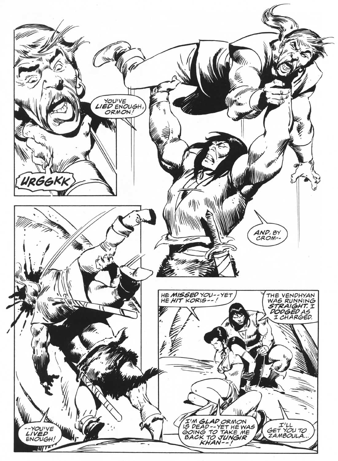 Read online The Savage Sword Of Conan comic -  Issue #235 - 31