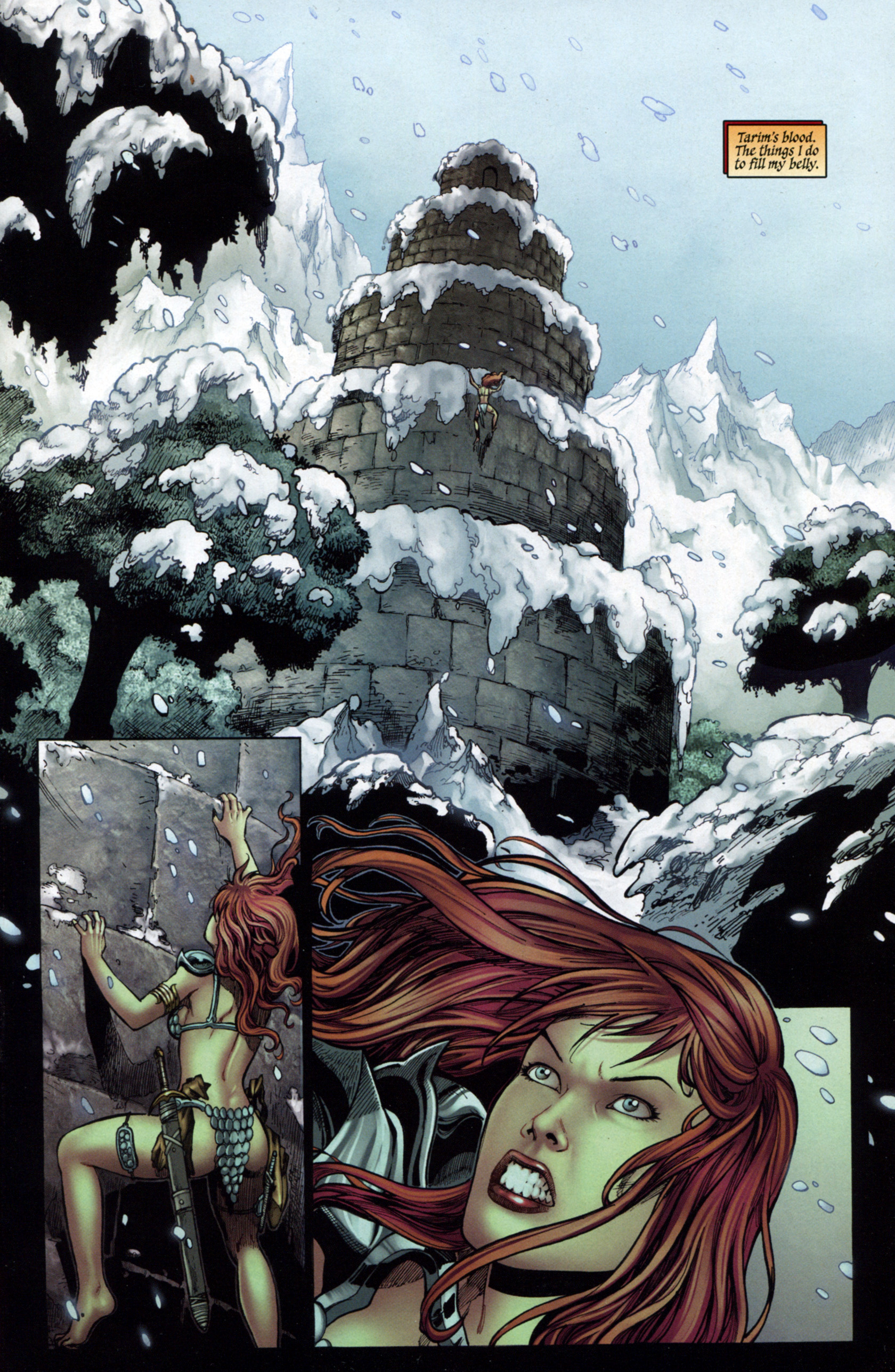 Read online Red Sonja: Blue comic -  Issue # Full - 4