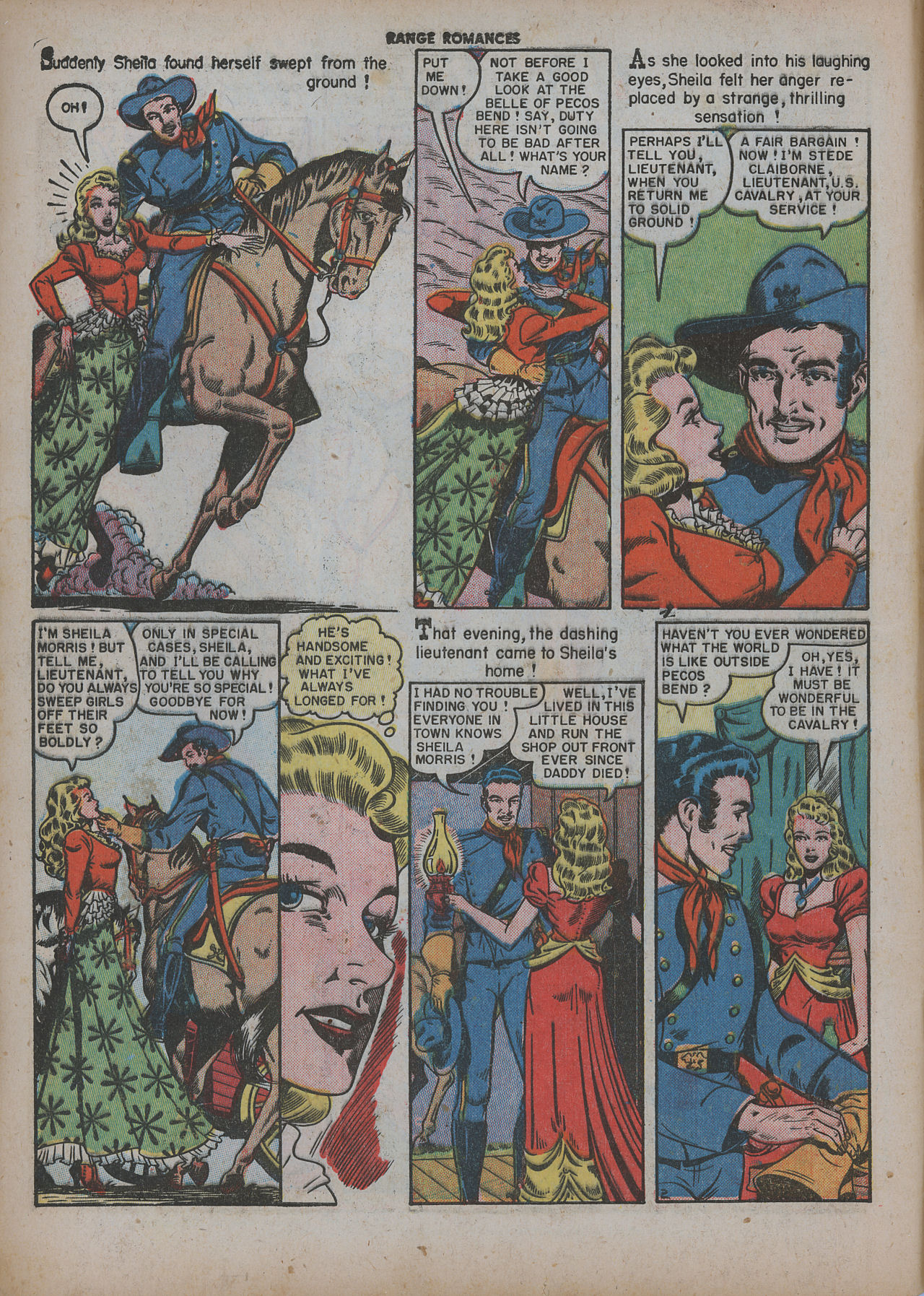 Read online Range Romances comic -  Issue #5 - 4