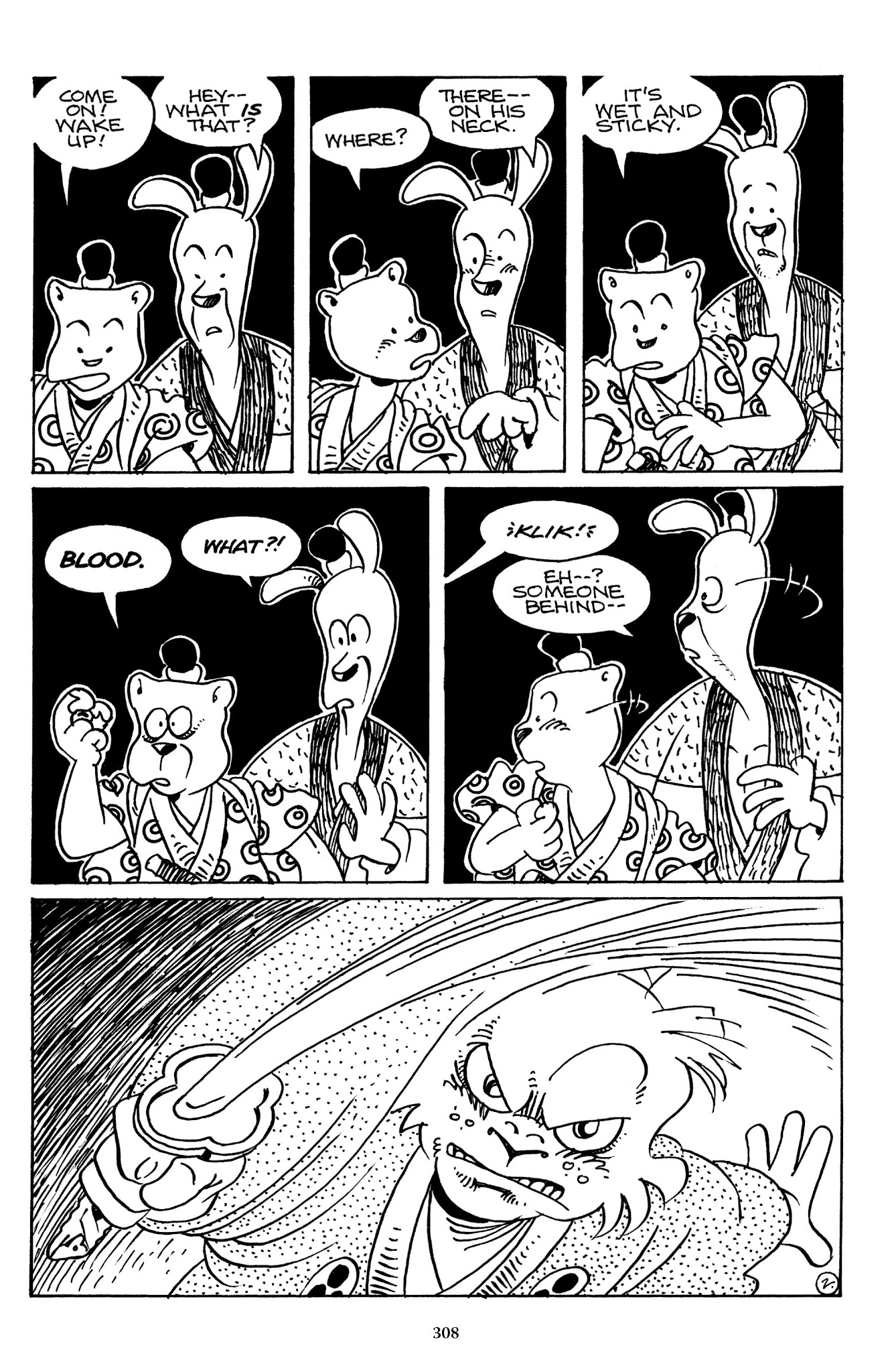 Read online The Usagi Yojimbo Saga comic -  Issue # TPB 5 - 304