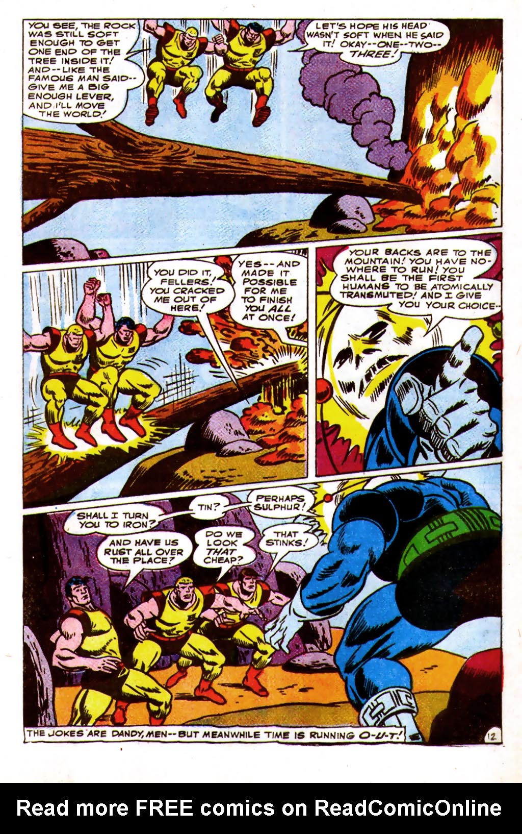 Read online Challengers of the Unknown (1958) comic -  Issue #58 - 16
