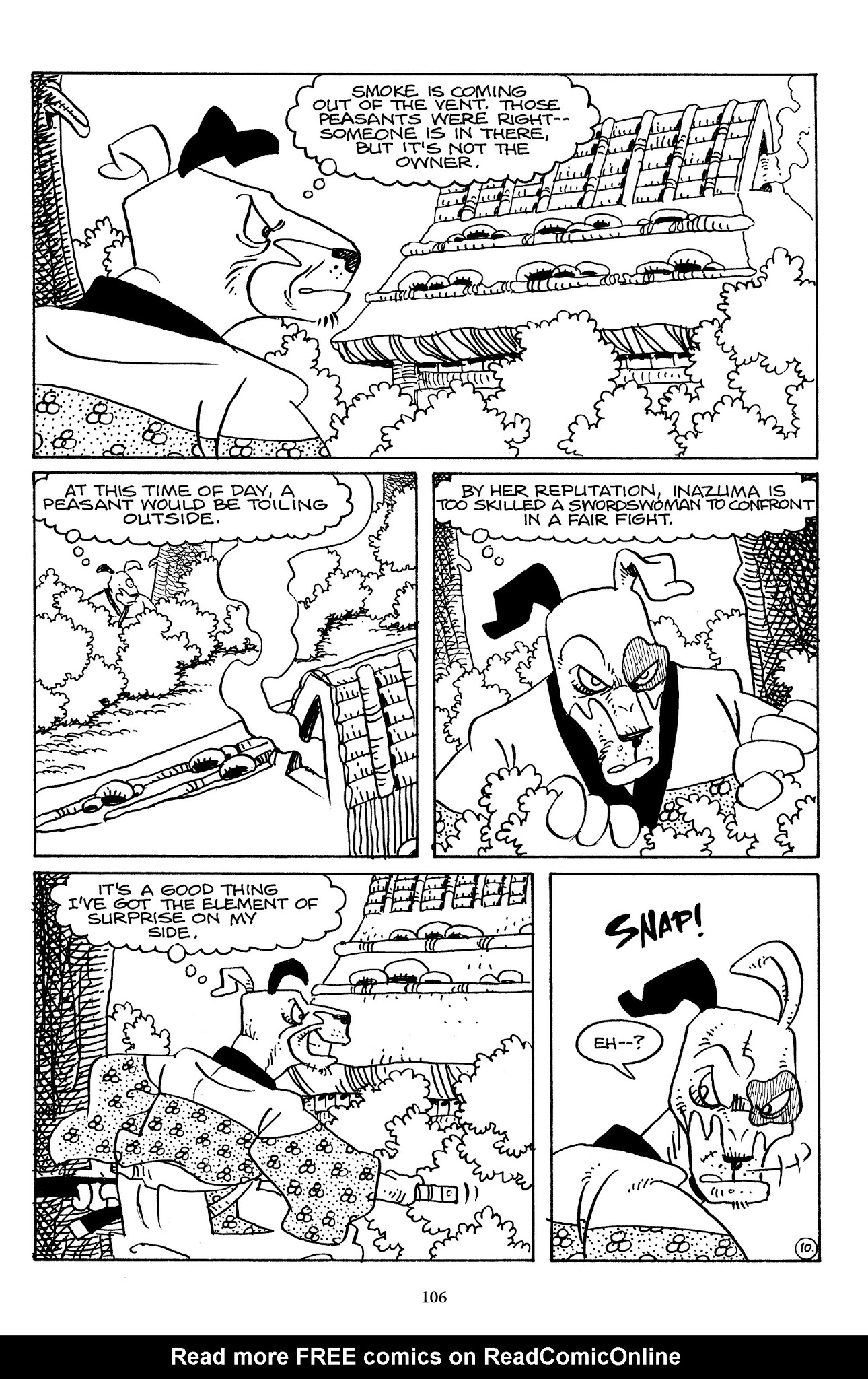 Read online The Usagi Yojimbo Saga comic -  Issue # TPB 5 - 103