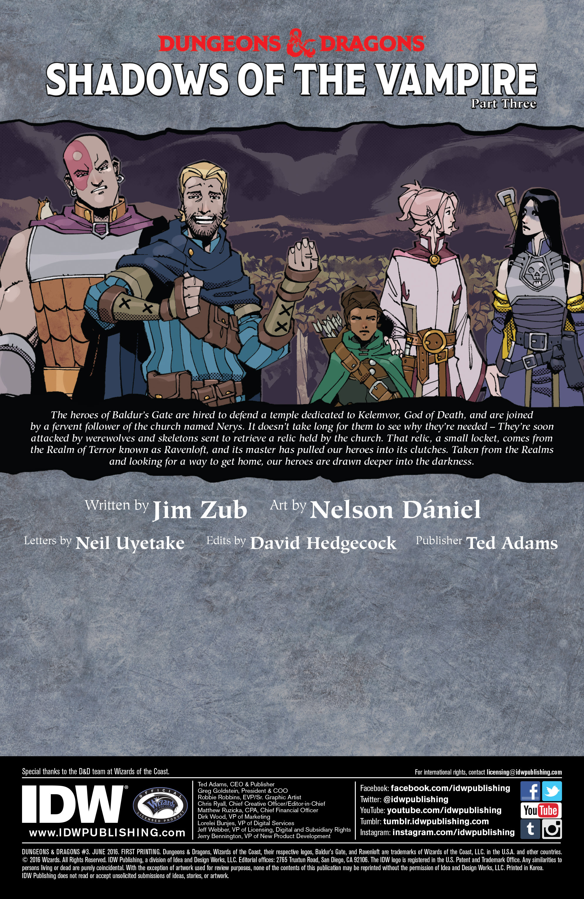 Read online Dungeons & Dragons (2016) comic -  Issue #3 - 2