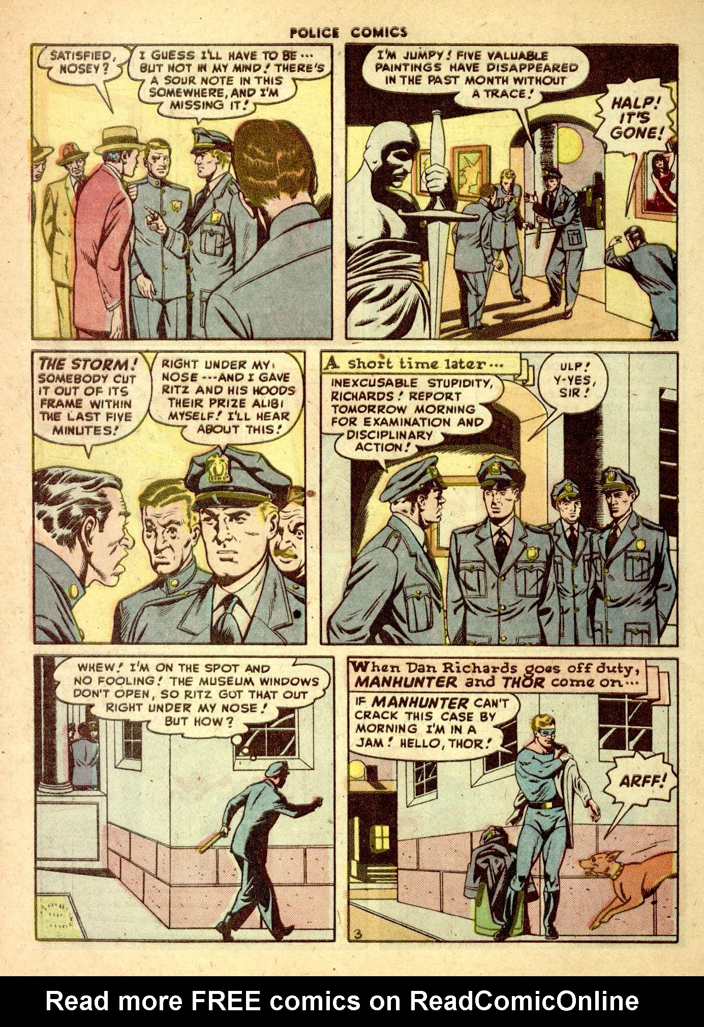 Read online Police Comics comic -  Issue #76 - 44